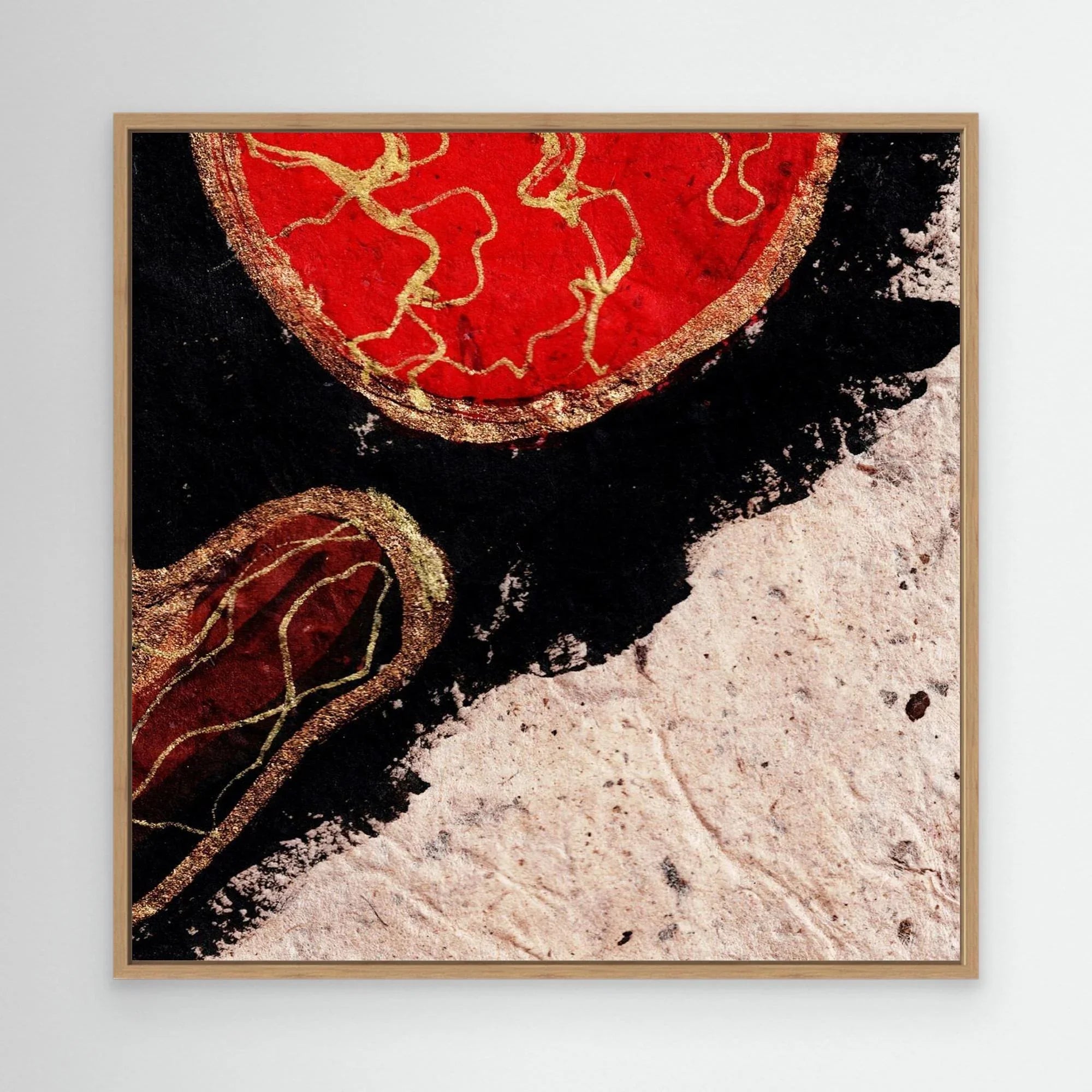 Canvas Print: Etheral Tide - Silvia Pusceddu | Contemporary Art Prints