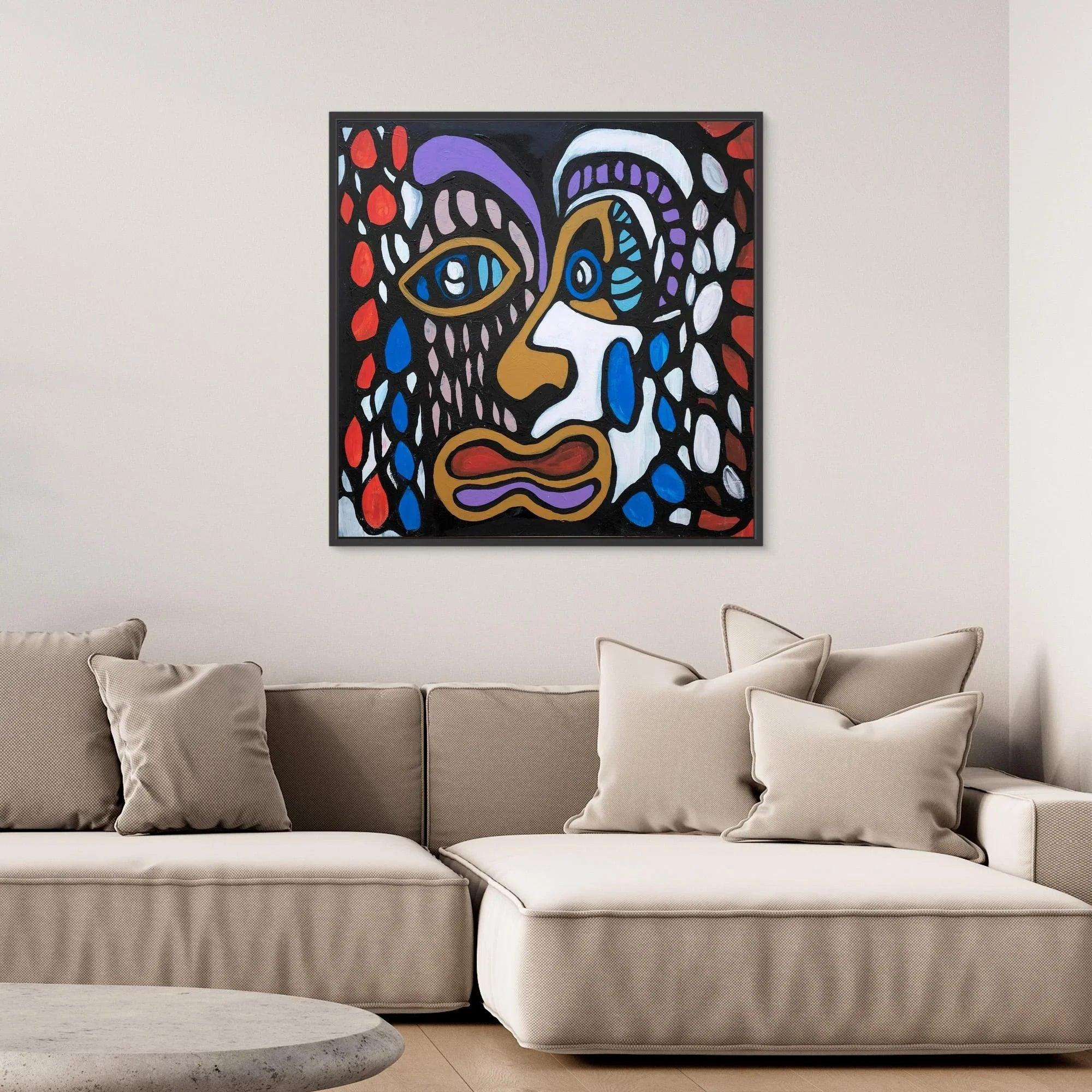 Canvas Print: Fear - Silvia Pusceddu | Contemporary Art Prints