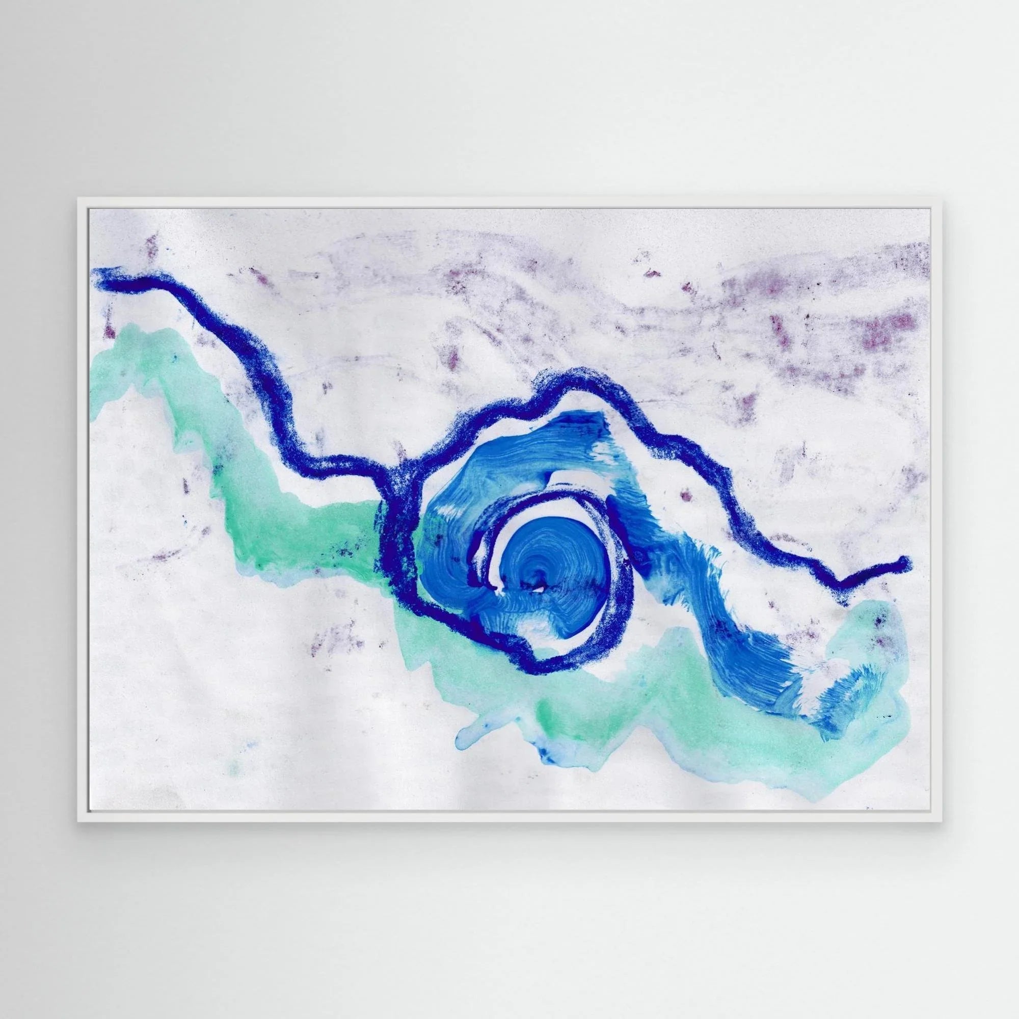 Canvas Print: Lapis - Silvia Pusceddu | Contemporary Art Prints
