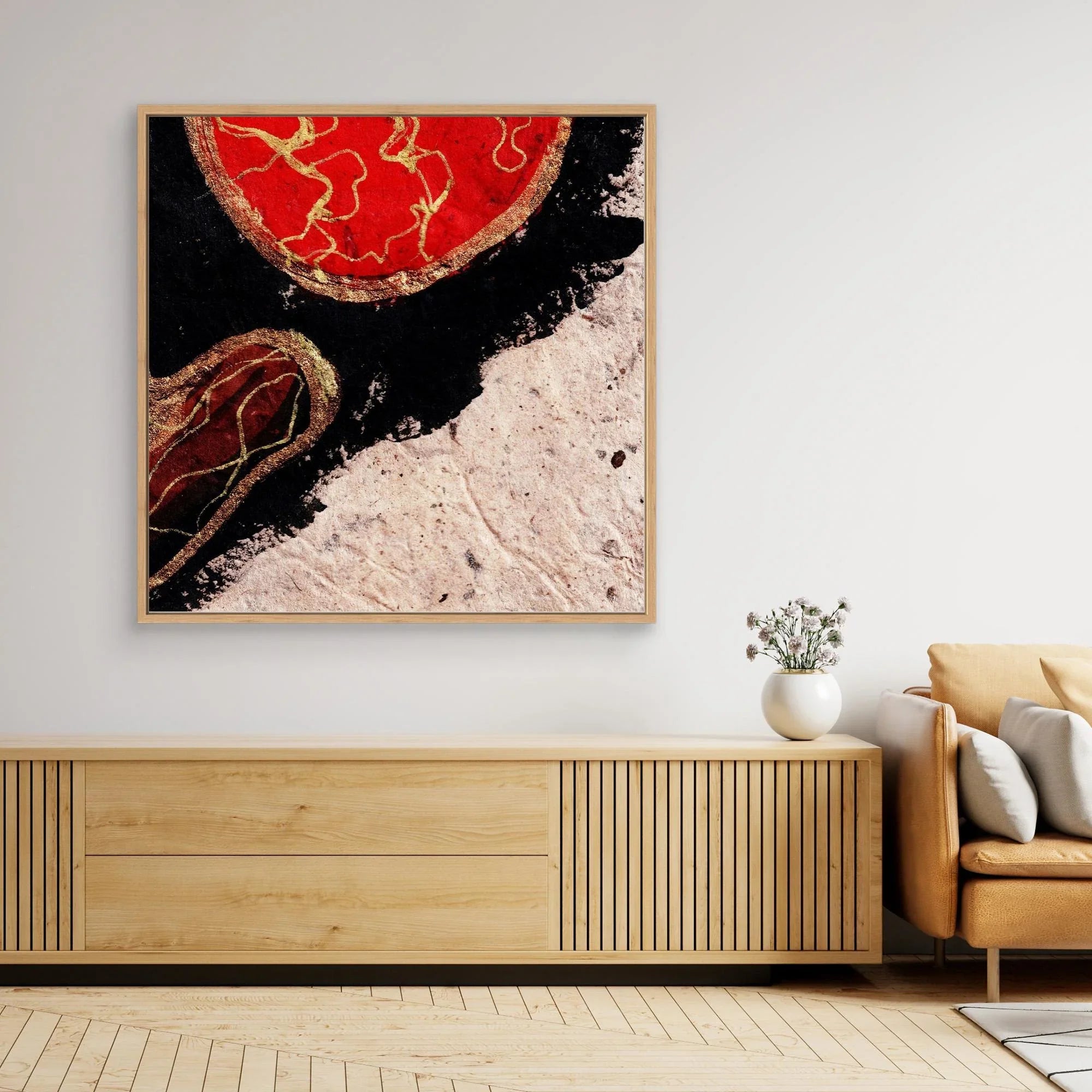 Canvas Print: Etheral Tide - Silvia Pusceddu | Contemporary Art Prints