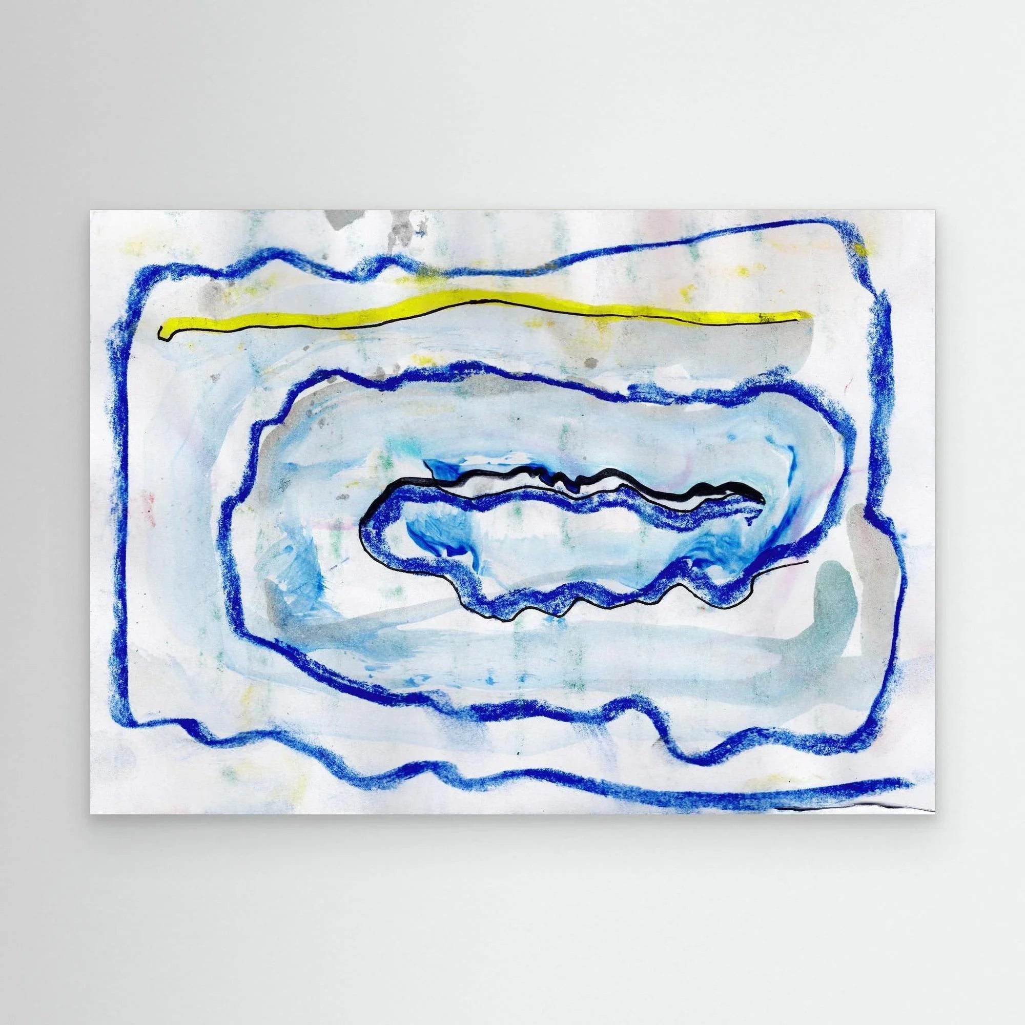 Canvas Print: Labyrinth - Silvia Pusceddu | Contemporary Art Prints