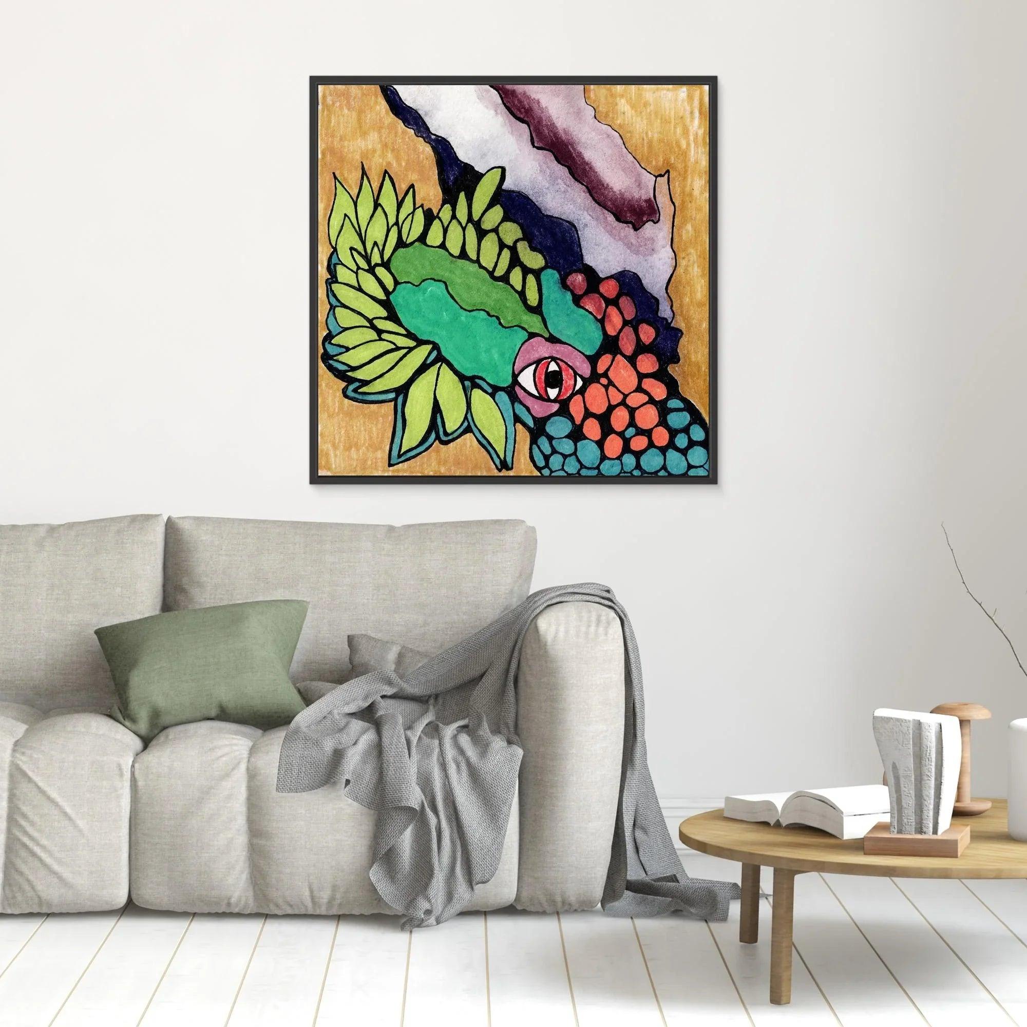 Canvas Print: Underneath - Silvia Pusceddu | Contemporary Art Prints