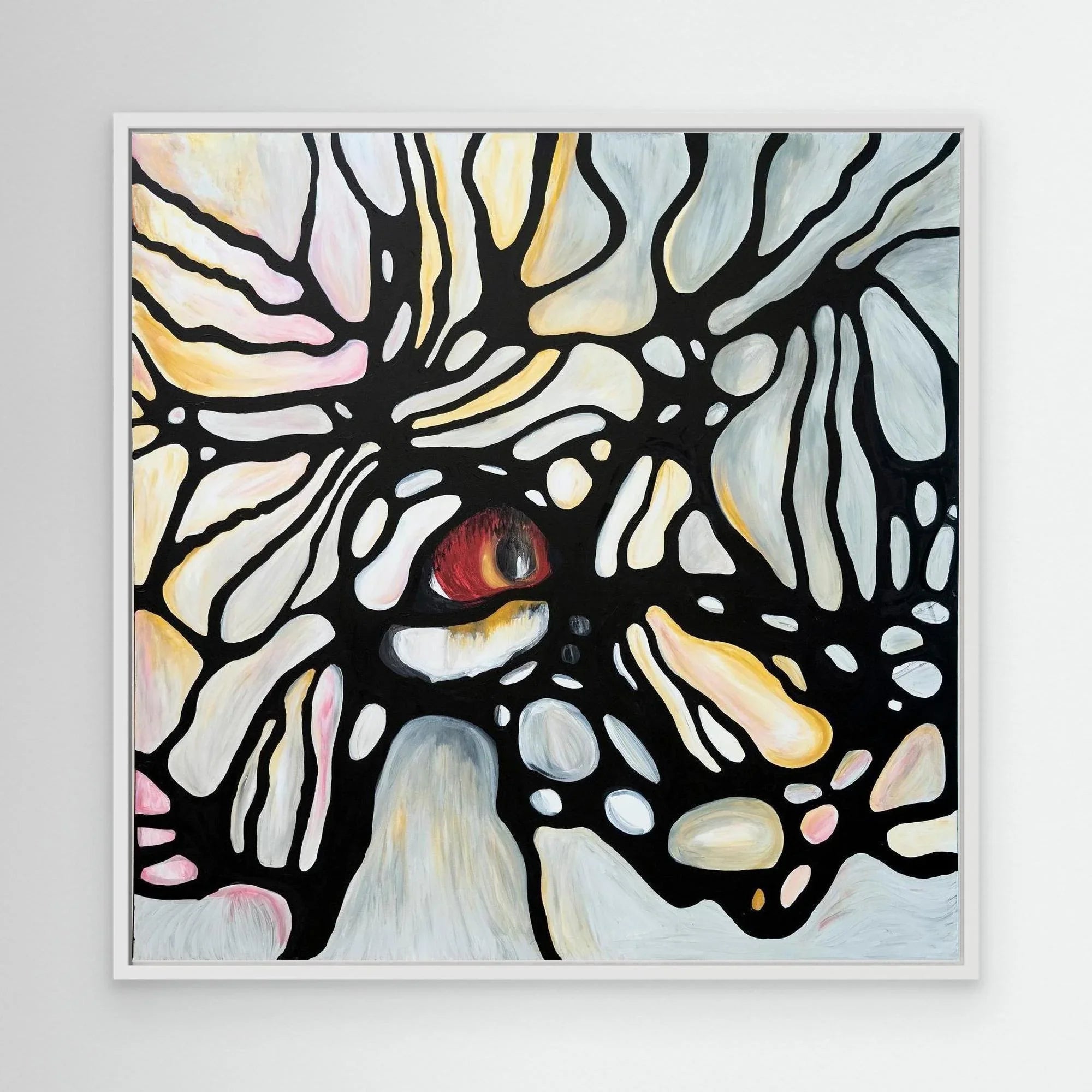 Canvas Print: Zebra - Silvia Pusceddu | Contemporary Art Prints