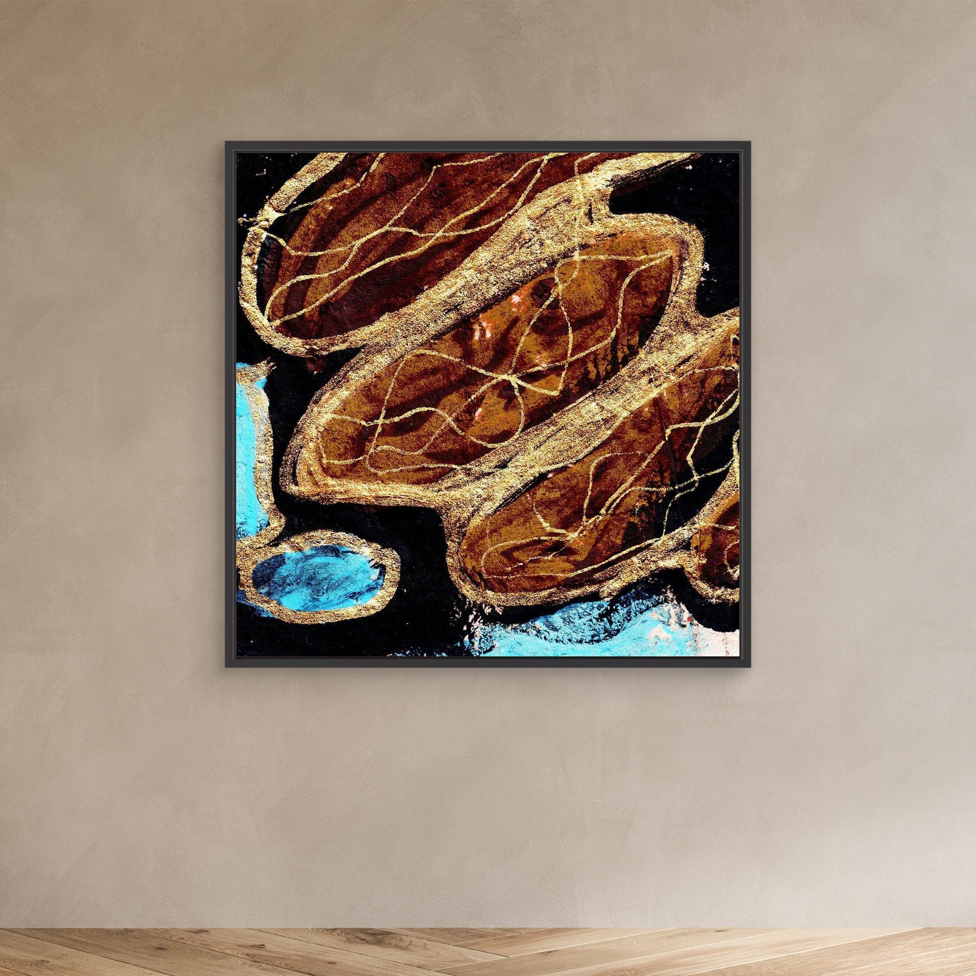 Canvas Print: Roots of Light - Silvia Pusceddu | Contemporary Art Prints