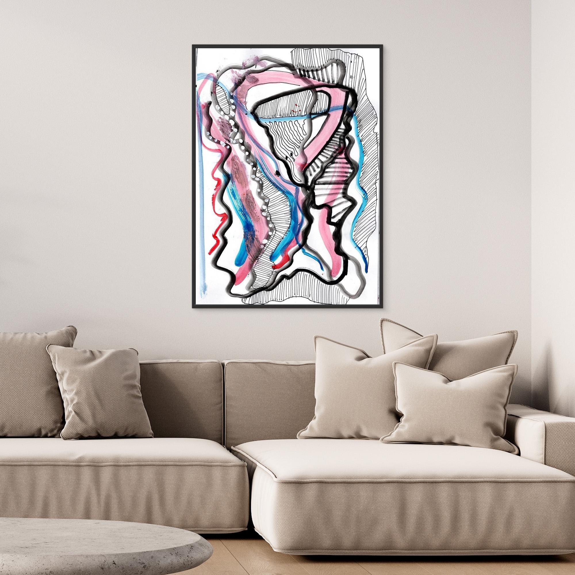 Canvas Print: Arpeggio - Silvia Pusceddu | Contemporary Art Prints