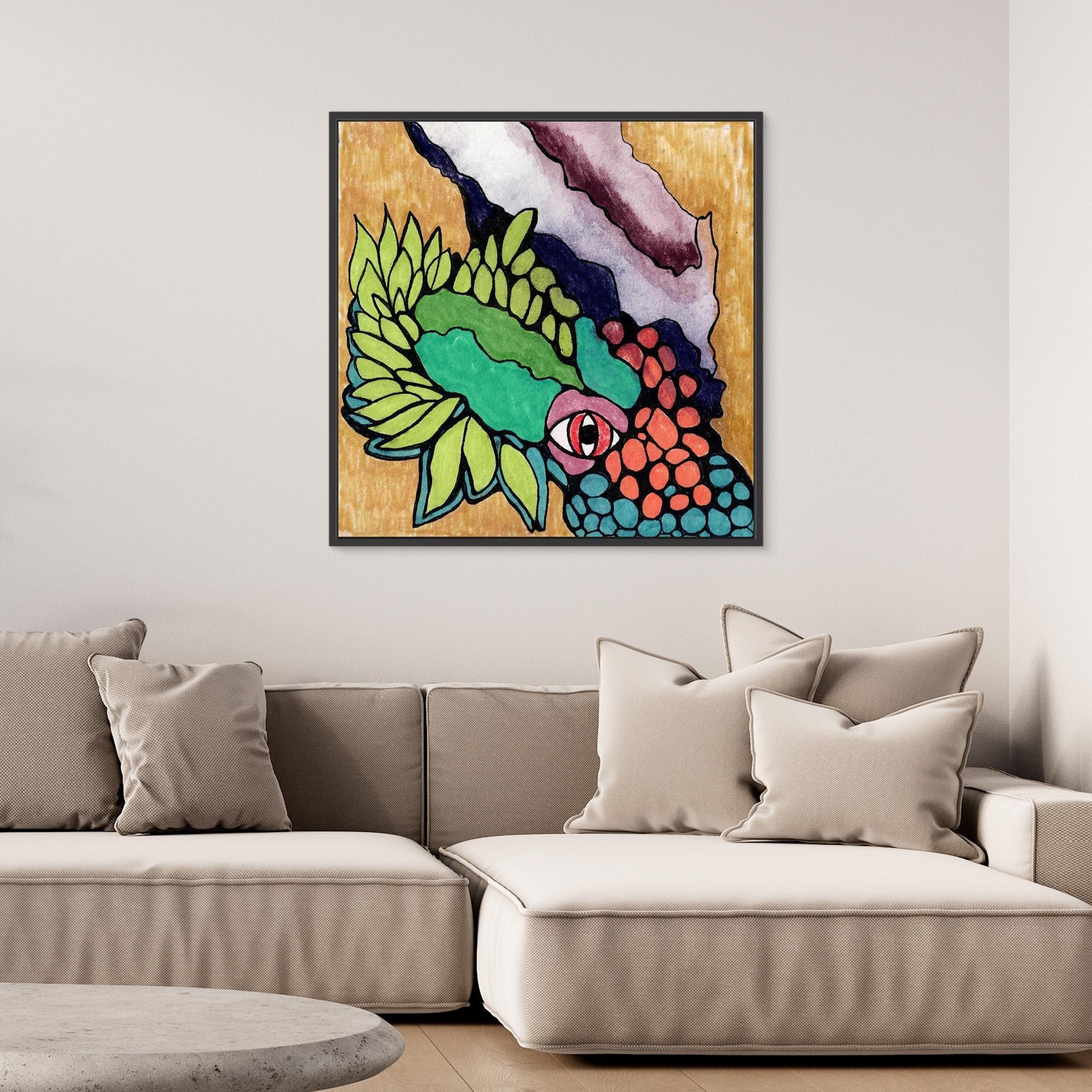 Canvas Print: Underneath - Silvia Pusceddu | Contemporary Art Prints