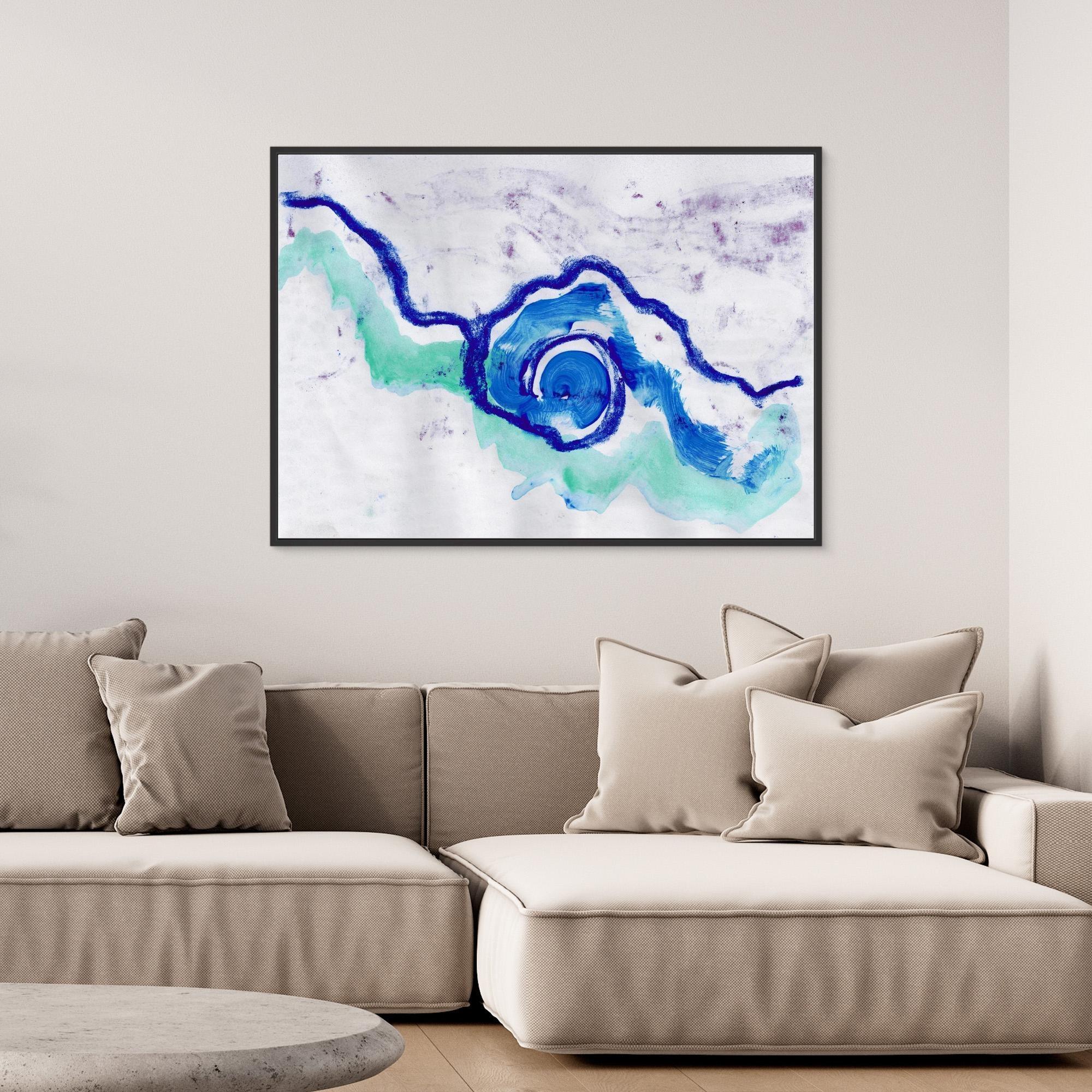 Canvas Print: Lapis - Silvia Pusceddu | Contemporary Art Prints