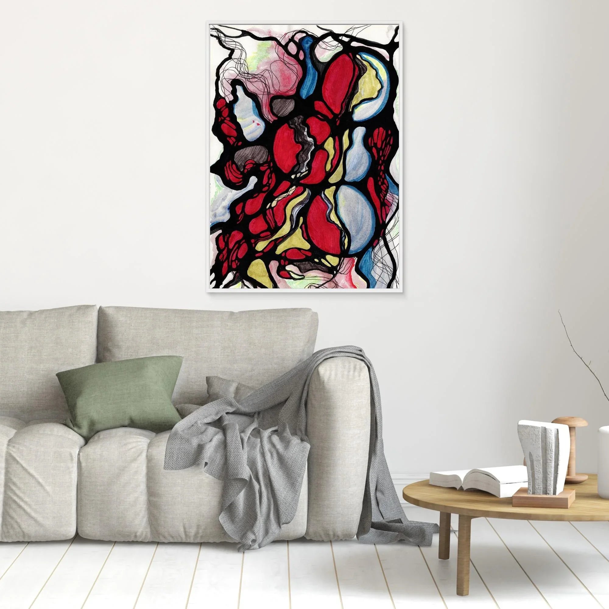 Canvas Print: Complacency - Silvia Pusceddu | Contemporary Art Prints