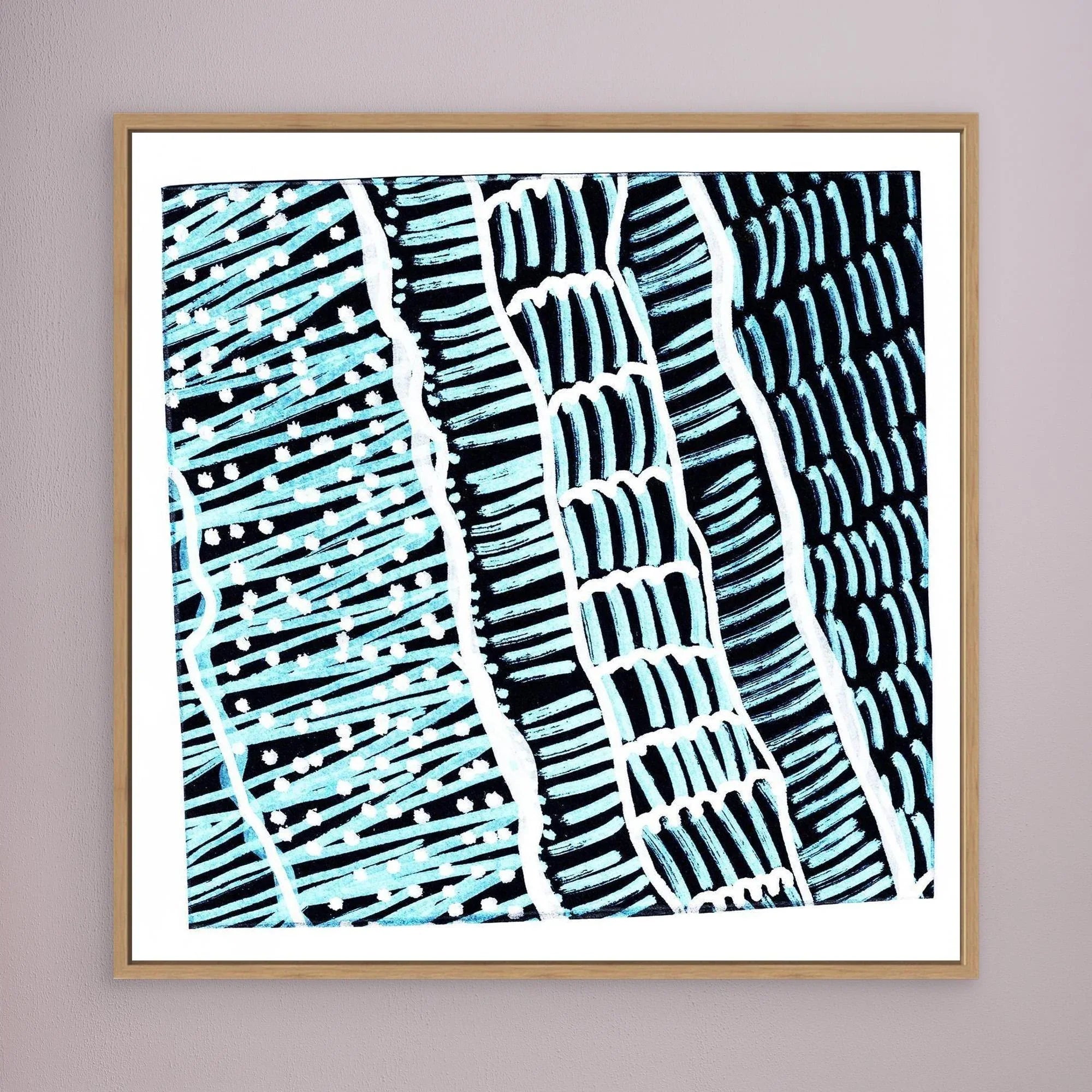 Canvas Print: Coral Reef - Silvia Pusceddu | Contemporary Art Prints