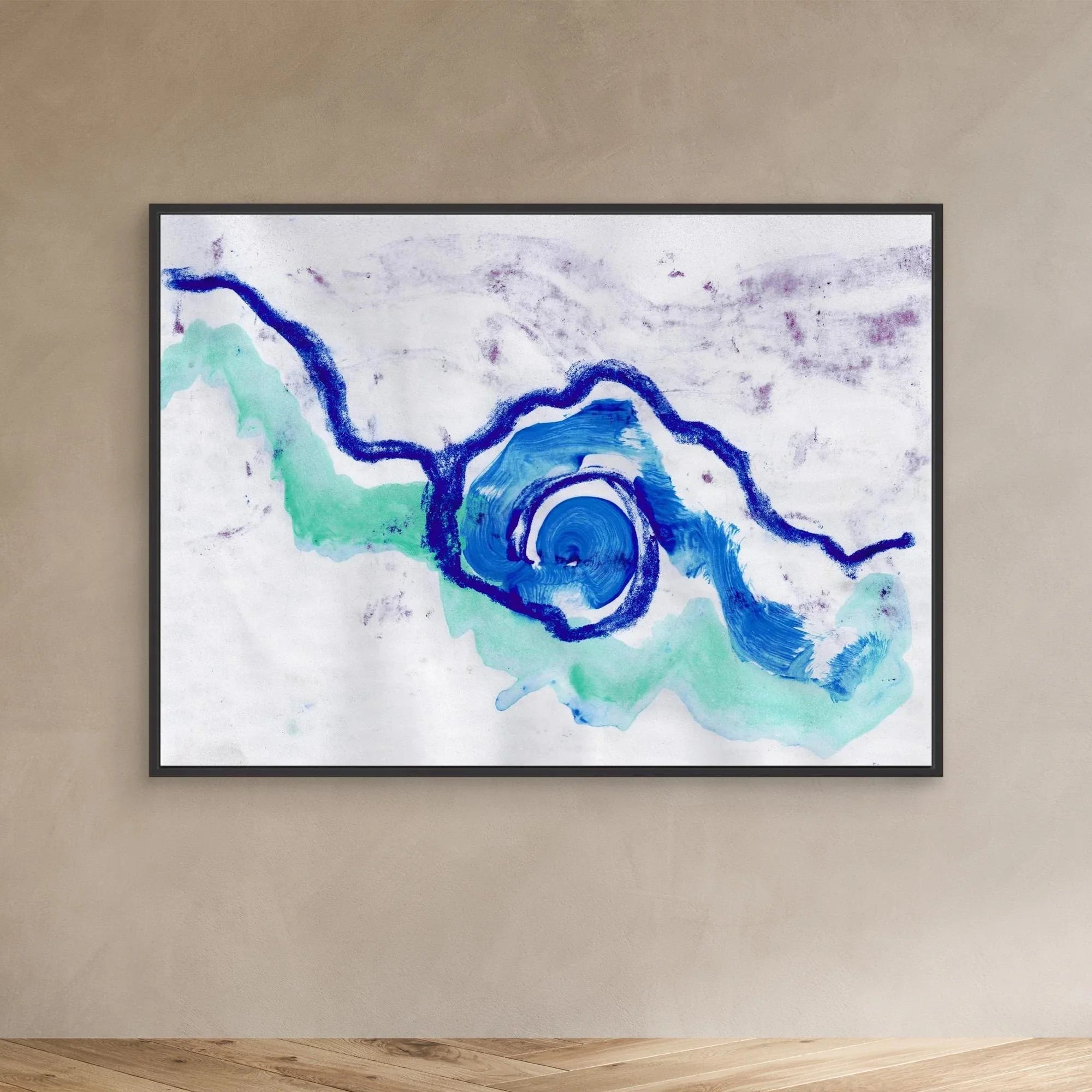 Canvas Print: Lapis - Silvia Pusceddu | Contemporary Art Prints