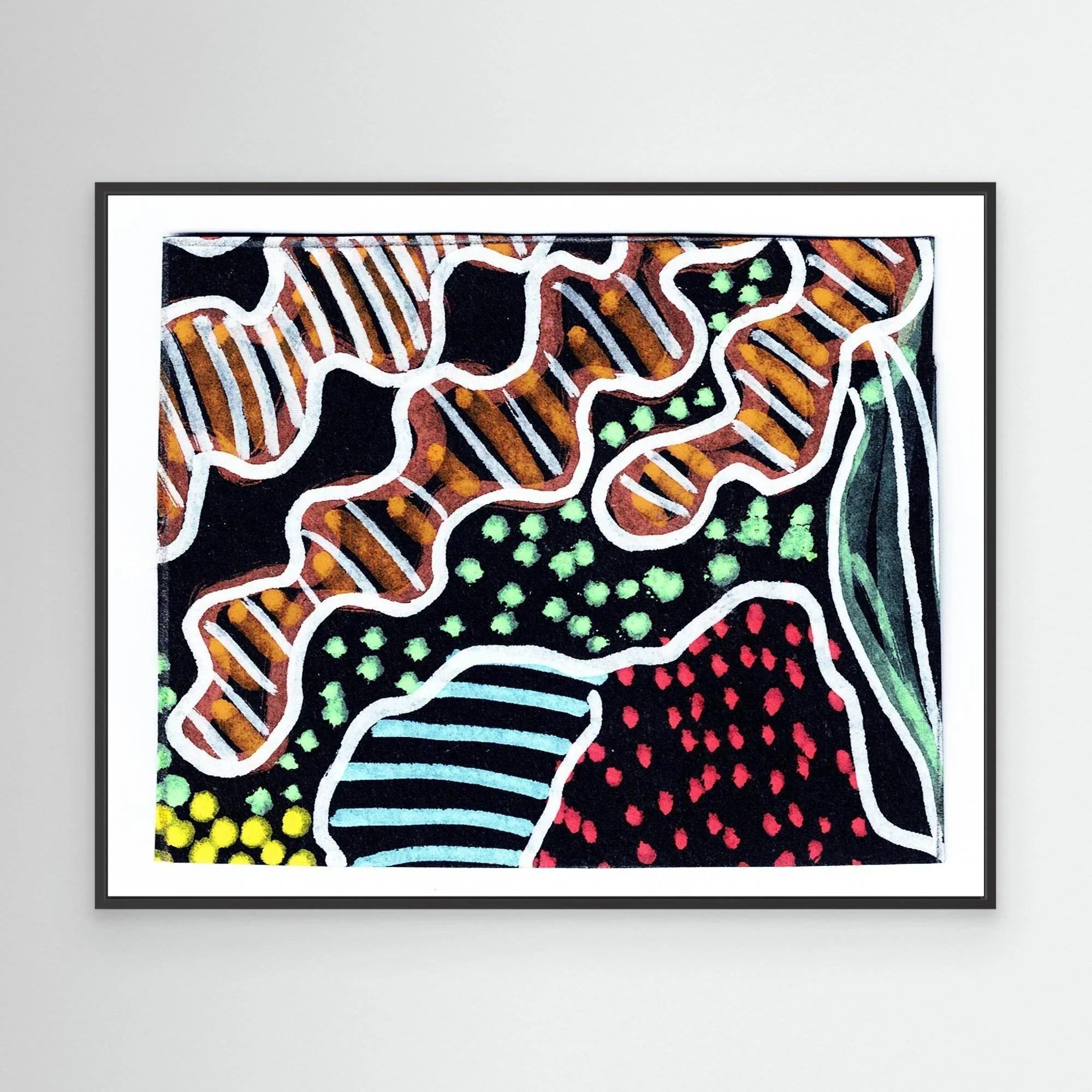 Canvas Print: Coral Reef - Silvia Pusceddu | Contemporary Art Prints
