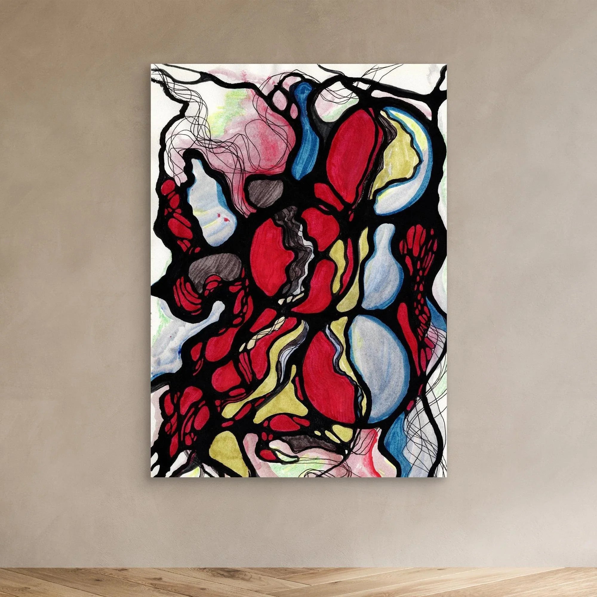 Canvas Print: Complacency - Silvia Pusceddu | Contemporary Art Prints