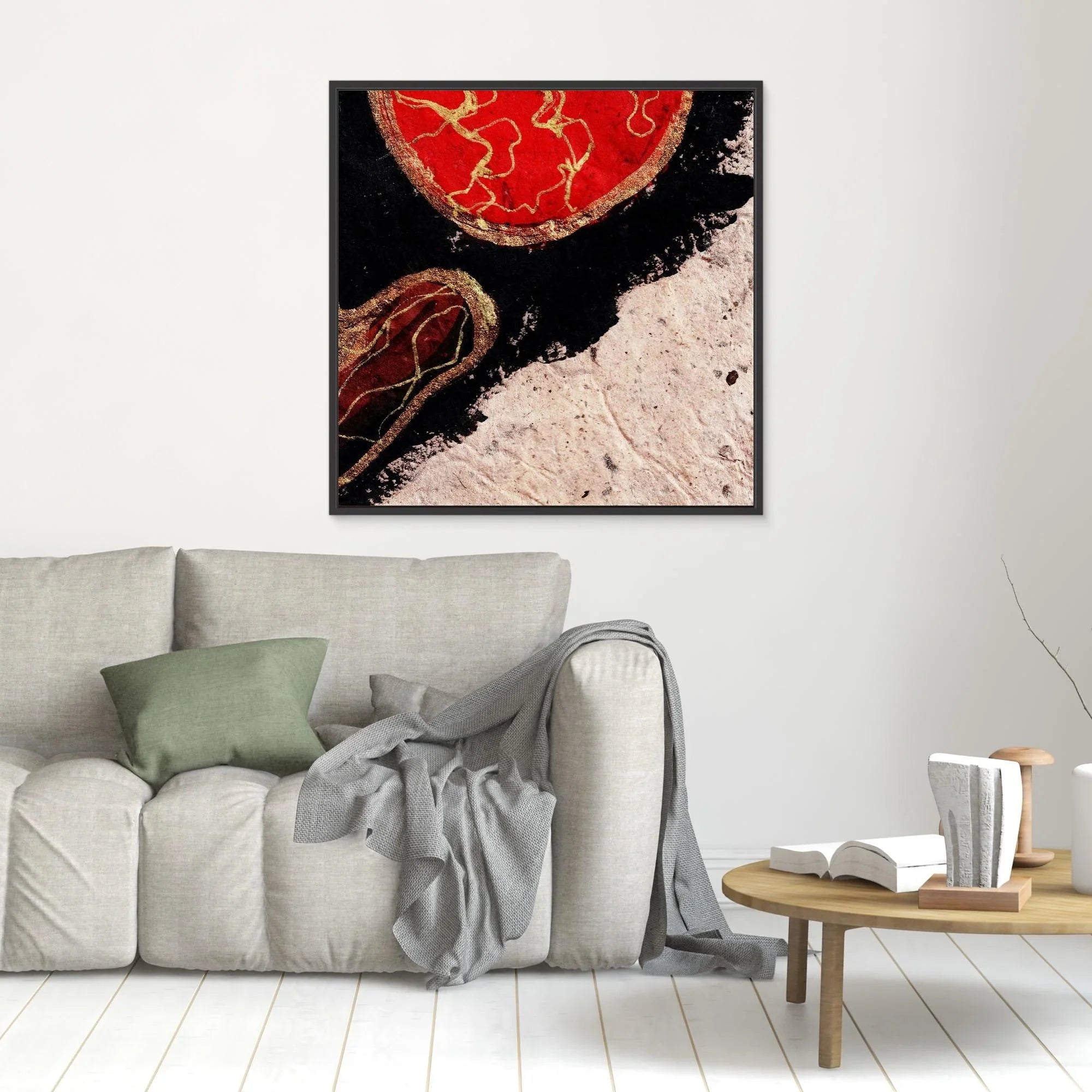 Canvas Print: Etheral Tide - Silvia Pusceddu | Contemporary Art Prints