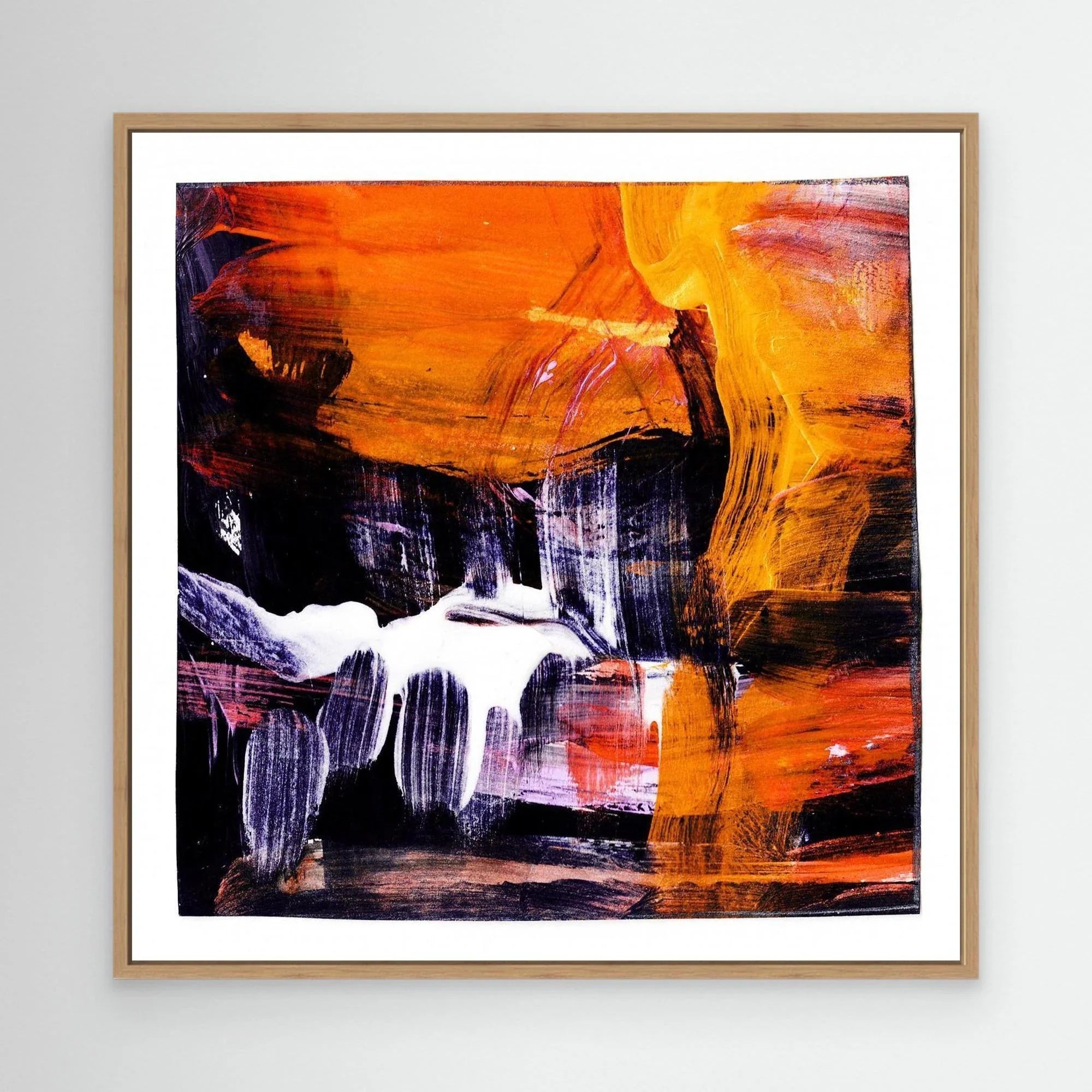 Canvas Print: Hong Kong Light Show III - Silvia Pusceddu | Contemporary Art Prints