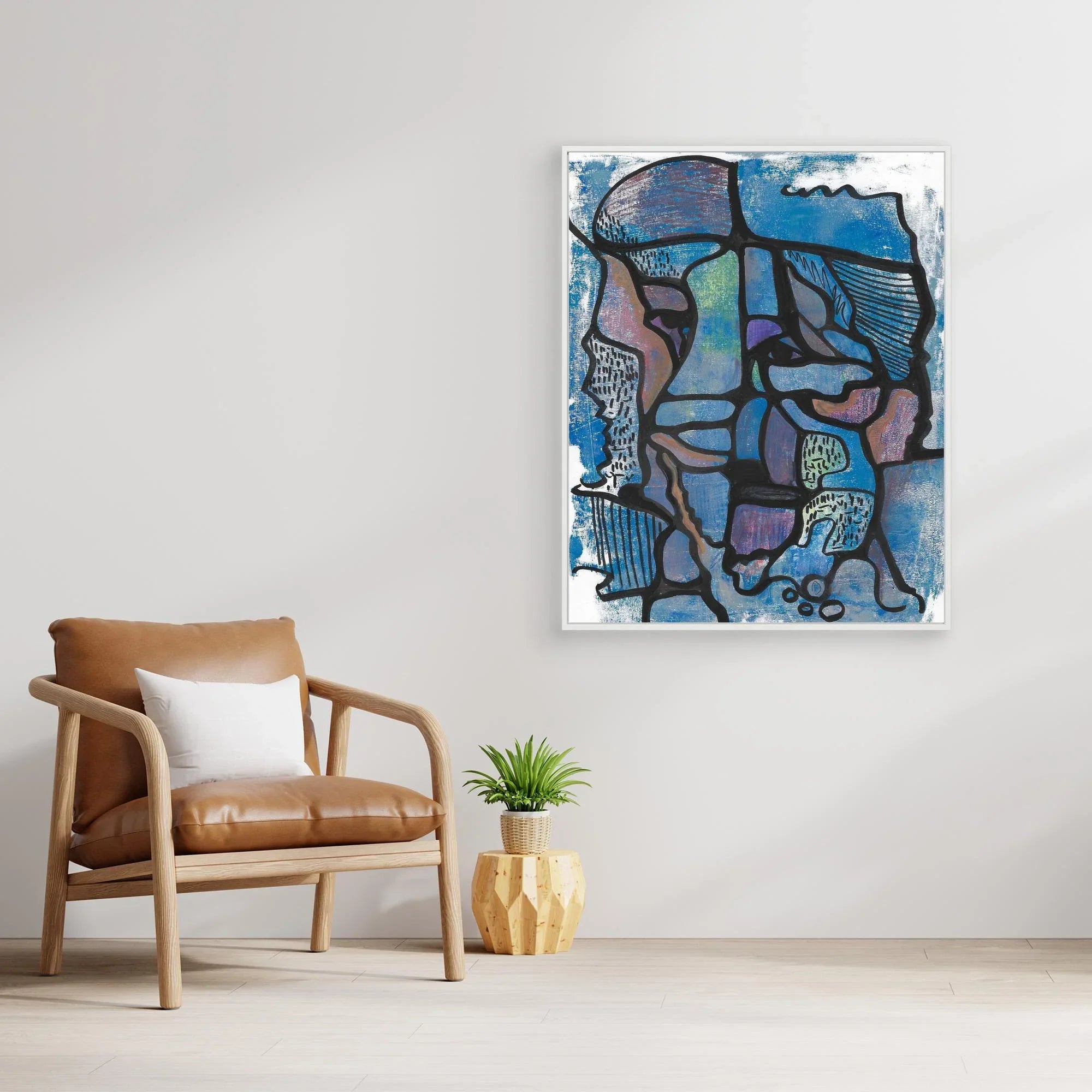 Canvas Print: Brine - Silvia Pusceddu | Contemporary Art Prints