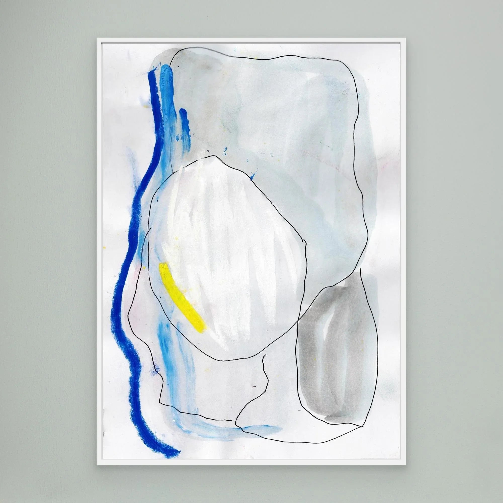 Canvas Print: Face - Silvia Pusceddu | Contemporary Art Prints