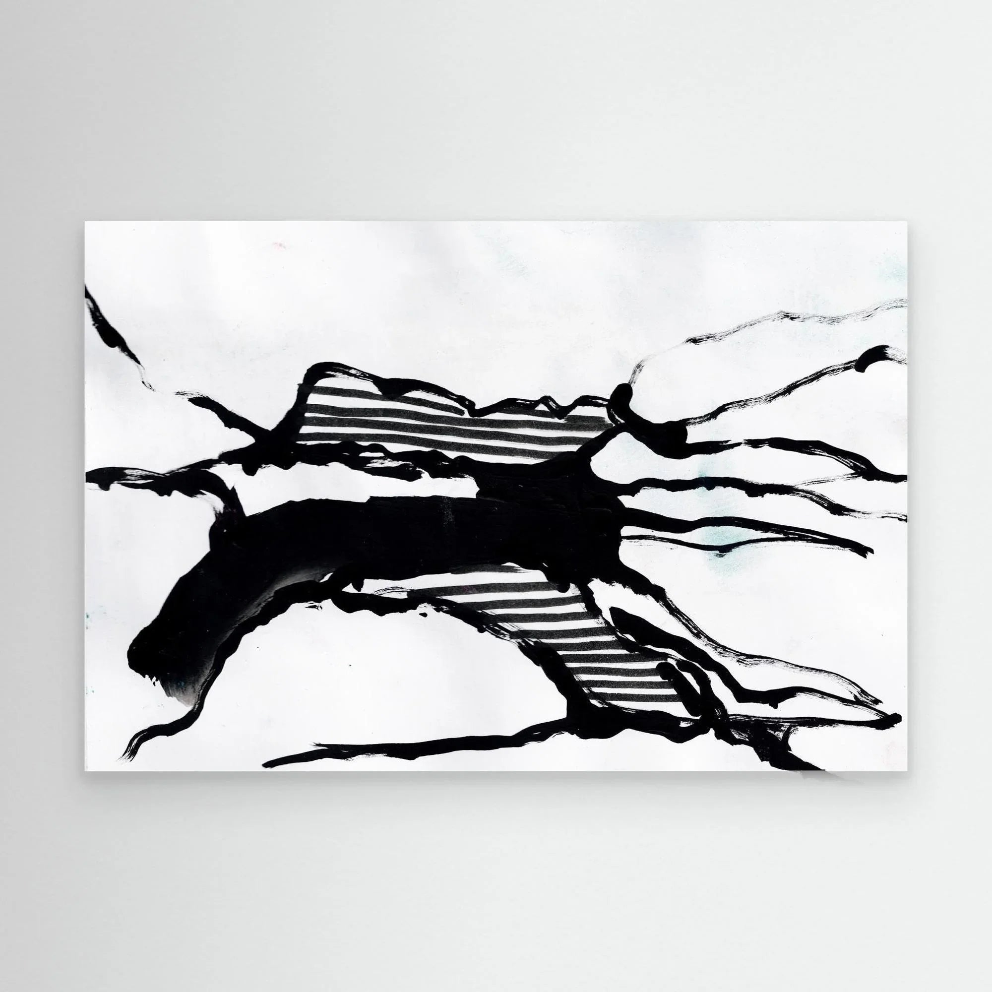 Canvas Print: Impact - Silvia Pusceddu | Contemporary Art Prints