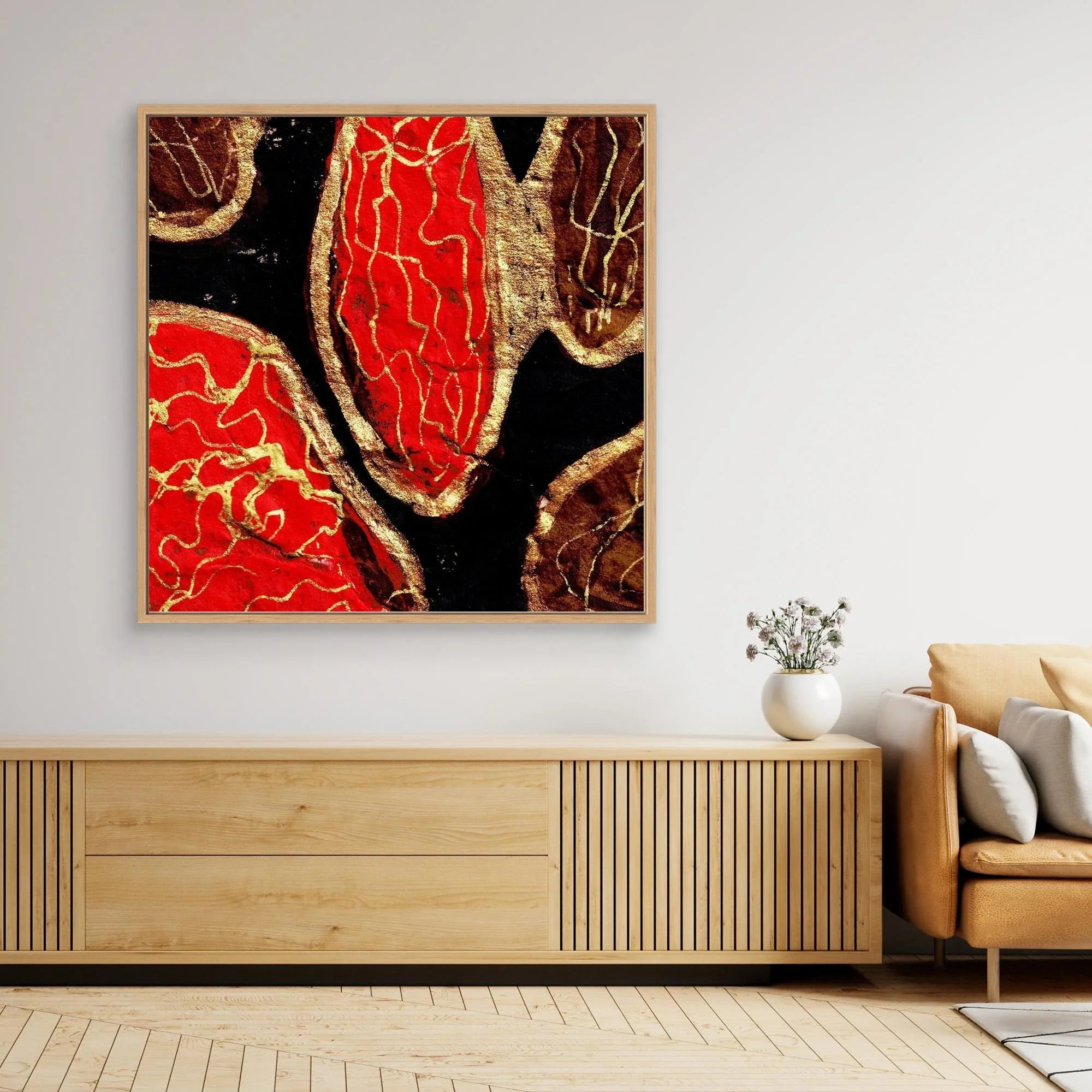 Canvas Print: Pulse - Silvia Pusceddu | Contemporary Art Prints