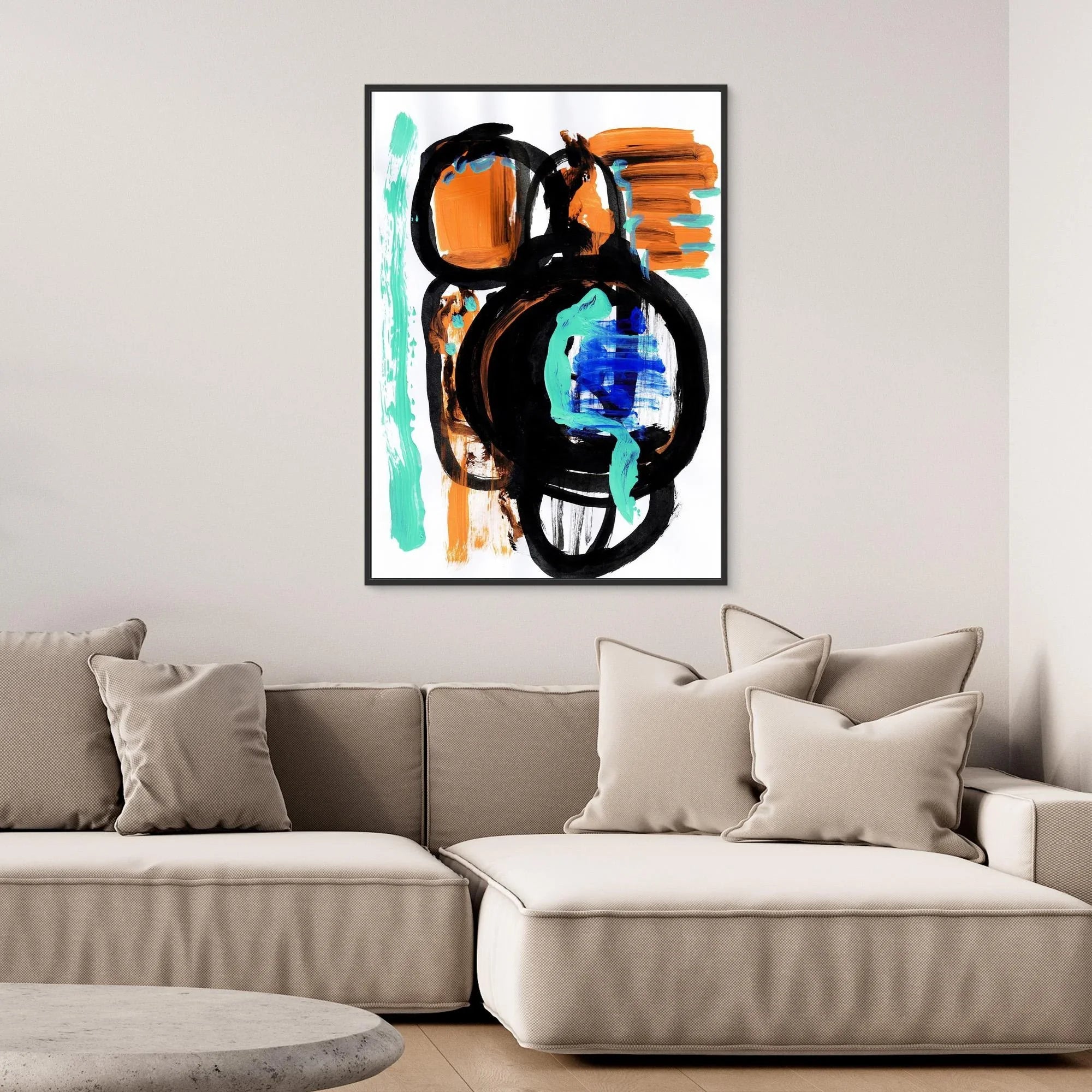 Canvas Print: Reflection - Silvia Pusceddu | Contemporary Art Prints