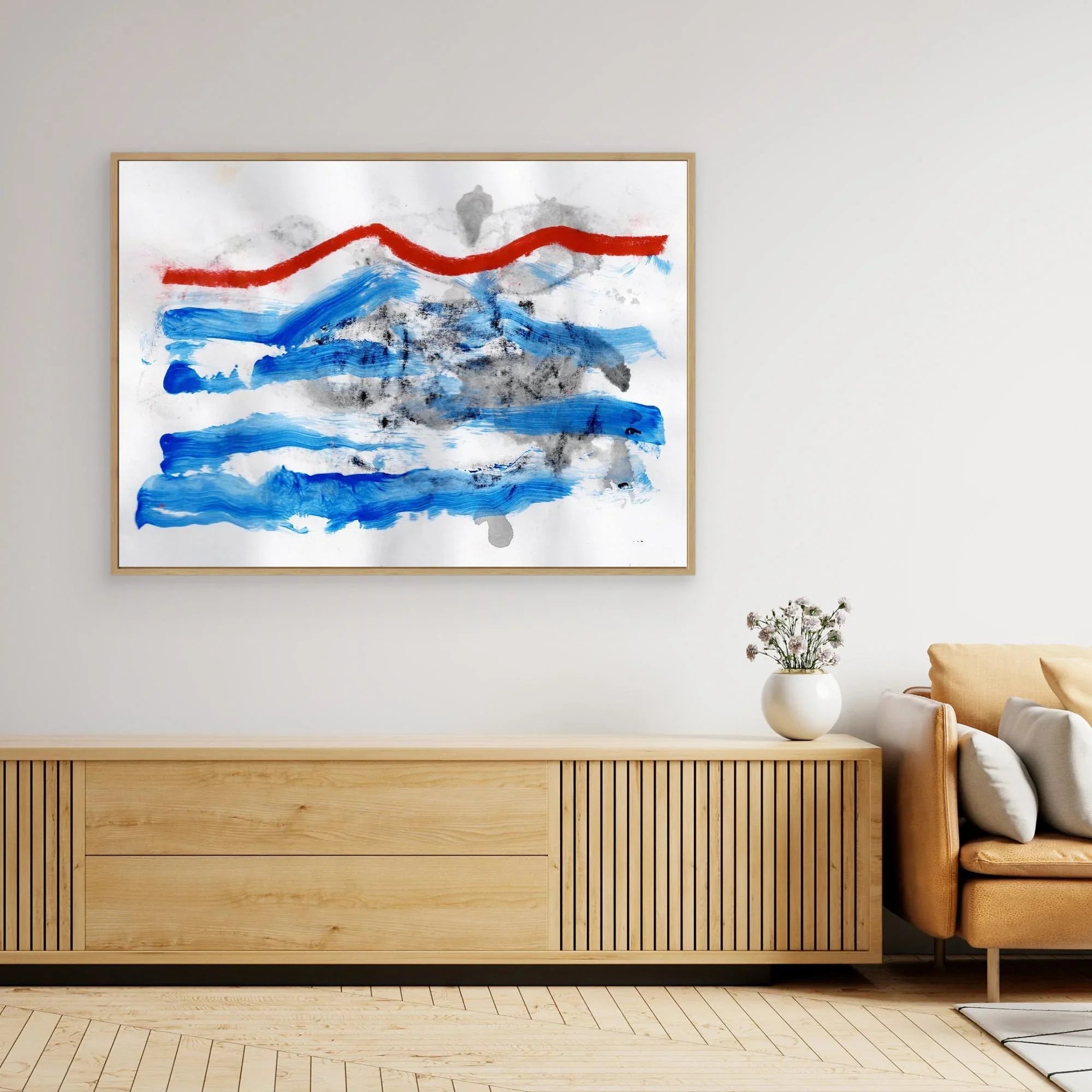 Canvas Print: Landscape - Silvia Pusceddu | Contemporary Art Prints