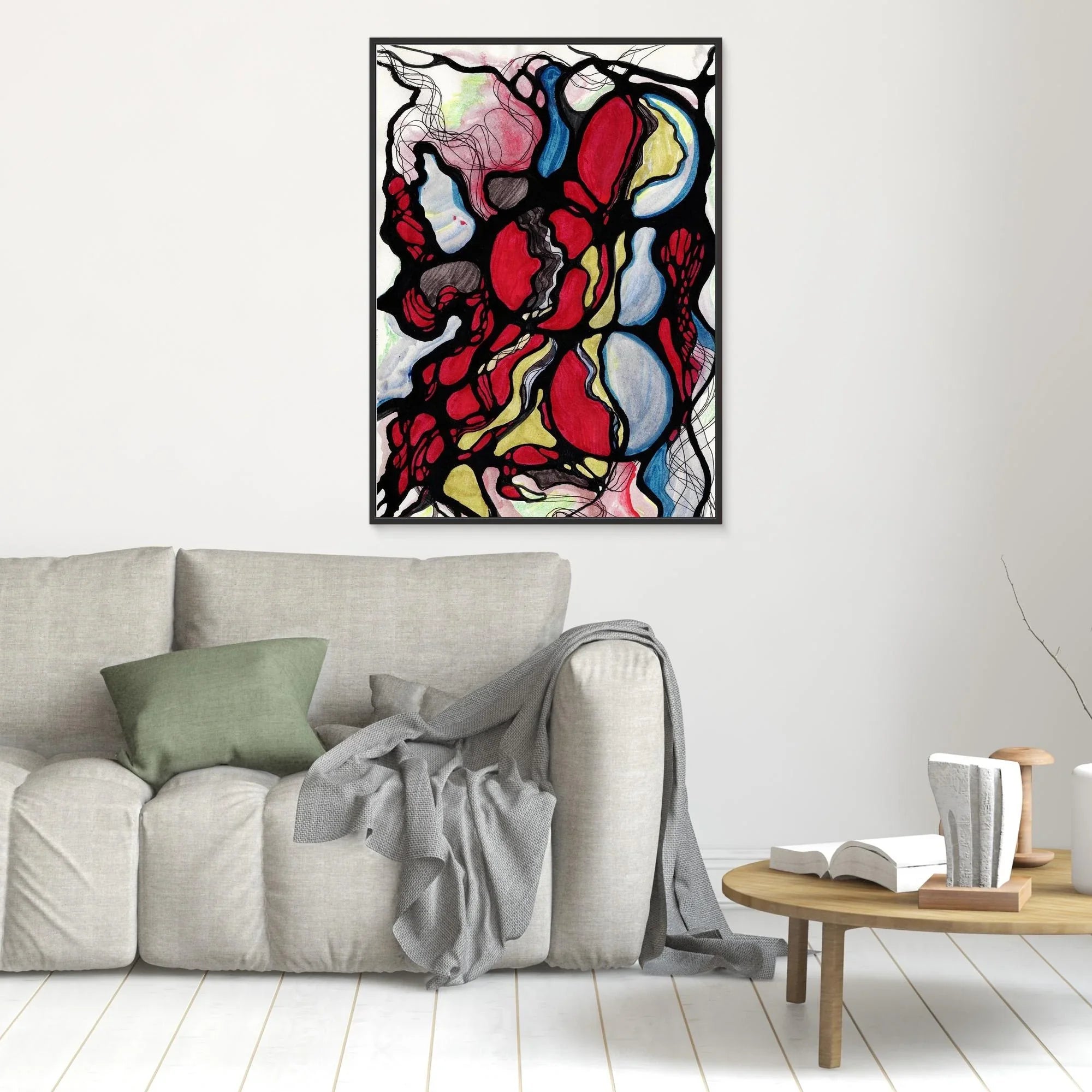 Canvas Print: Complacency - Silvia Pusceddu | Contemporary Art Prints