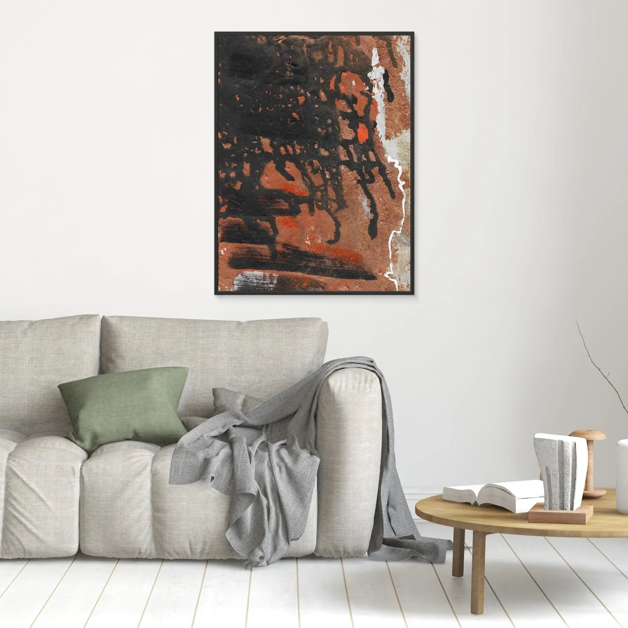 Canvas Print: Horizon - Silvia Pusceddu | Contemporary Art Prints