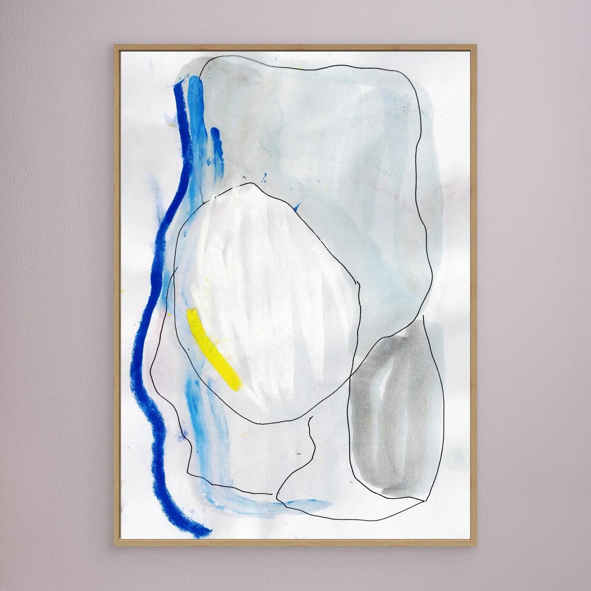 Canvas Print: Face - Silvia Pusceddu | Contemporary Art Prints