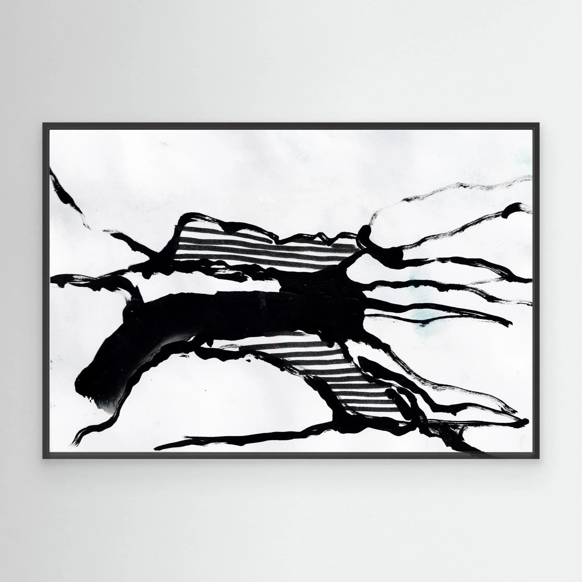 Canvas Print: Impact - Silvia Pusceddu | Contemporary Art Prints