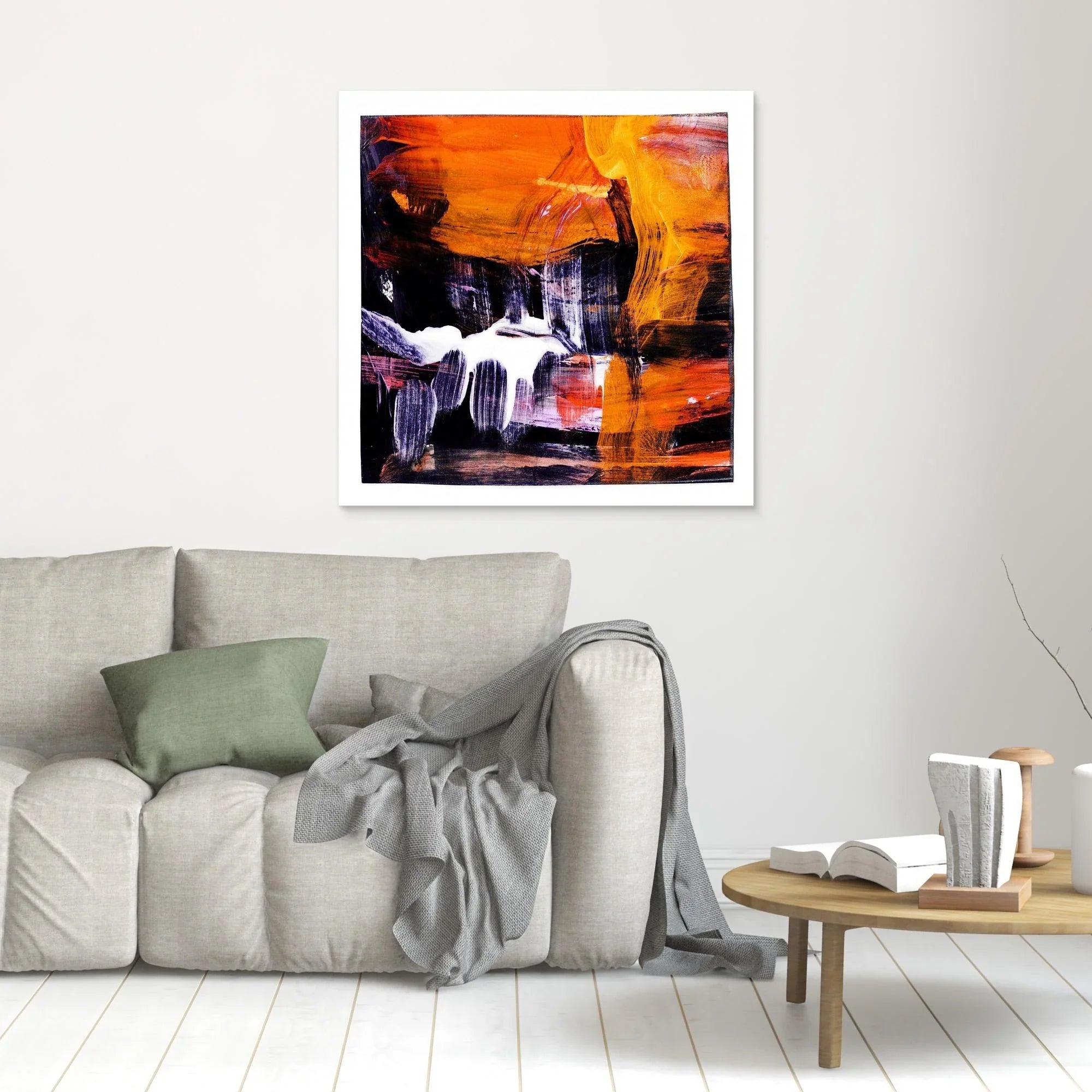 Canvas Print: Hong Kong Light Show III - Silvia Pusceddu | Contemporary Art Prints