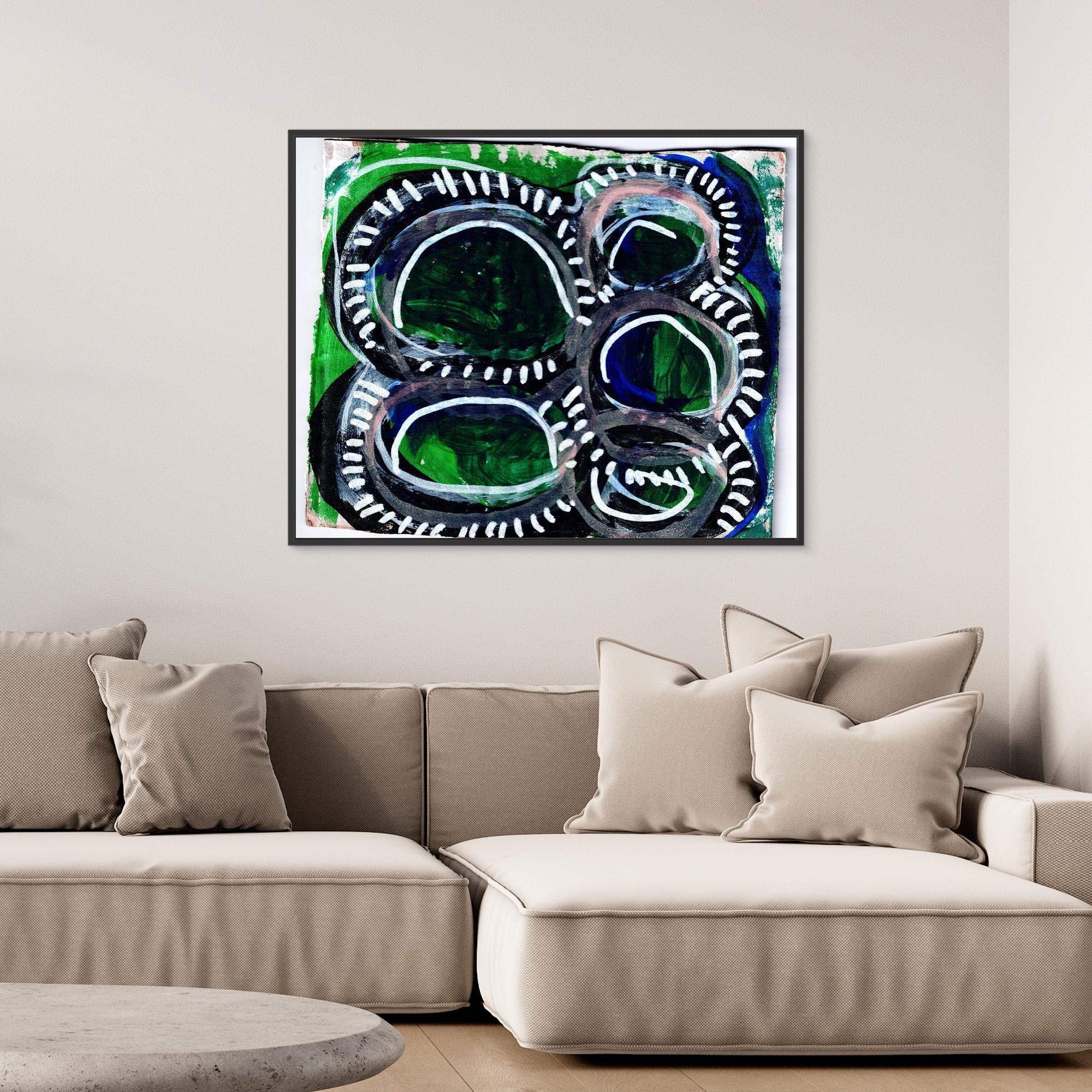 Canvas Print: Bubbles - Silvia Pusceddu | Contemporary Art Prints