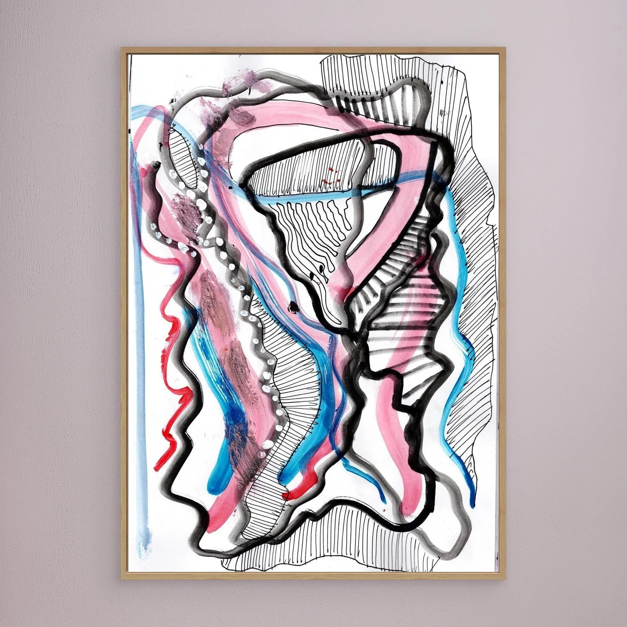 Canvas Print: Arpeggio - Silvia Pusceddu | Contemporary Art Prints