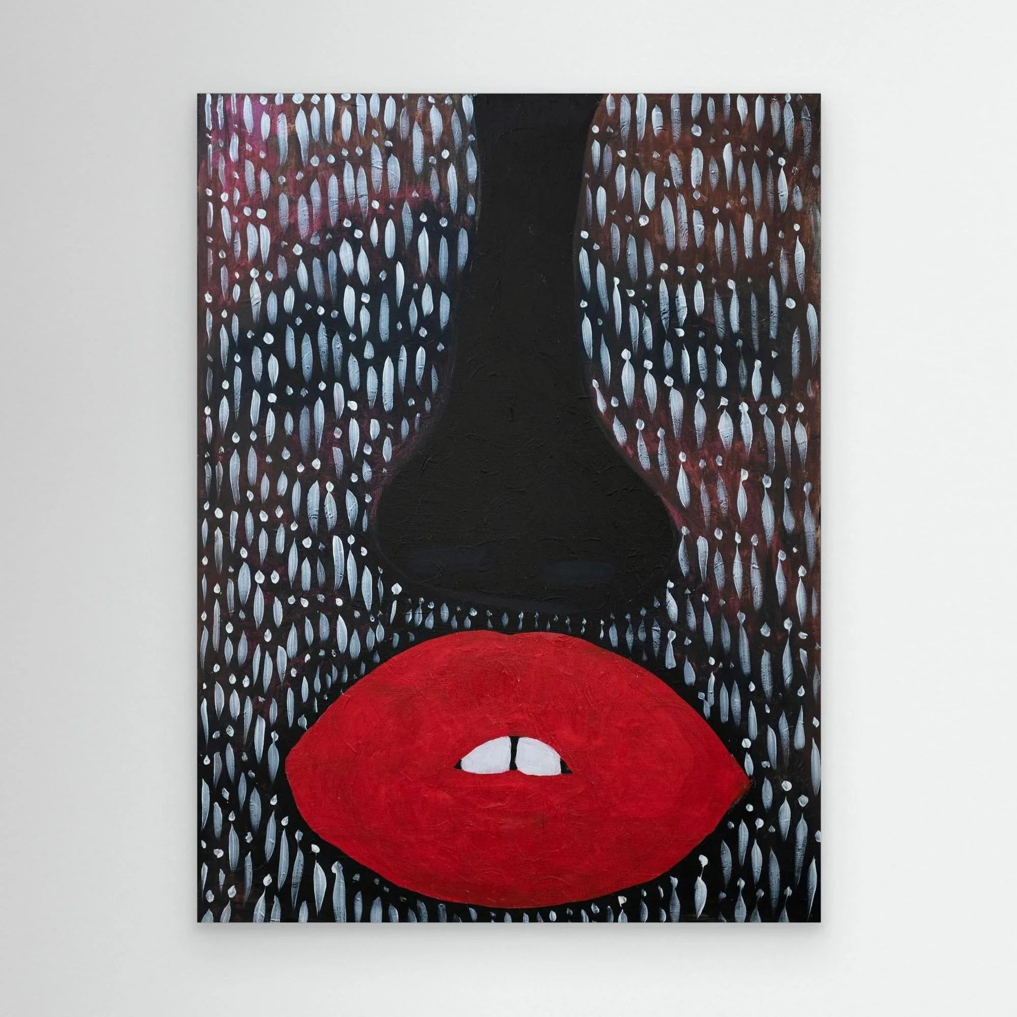 Canvas Print: Lips - Silvia Pusceddu | Contemporary Art Prints