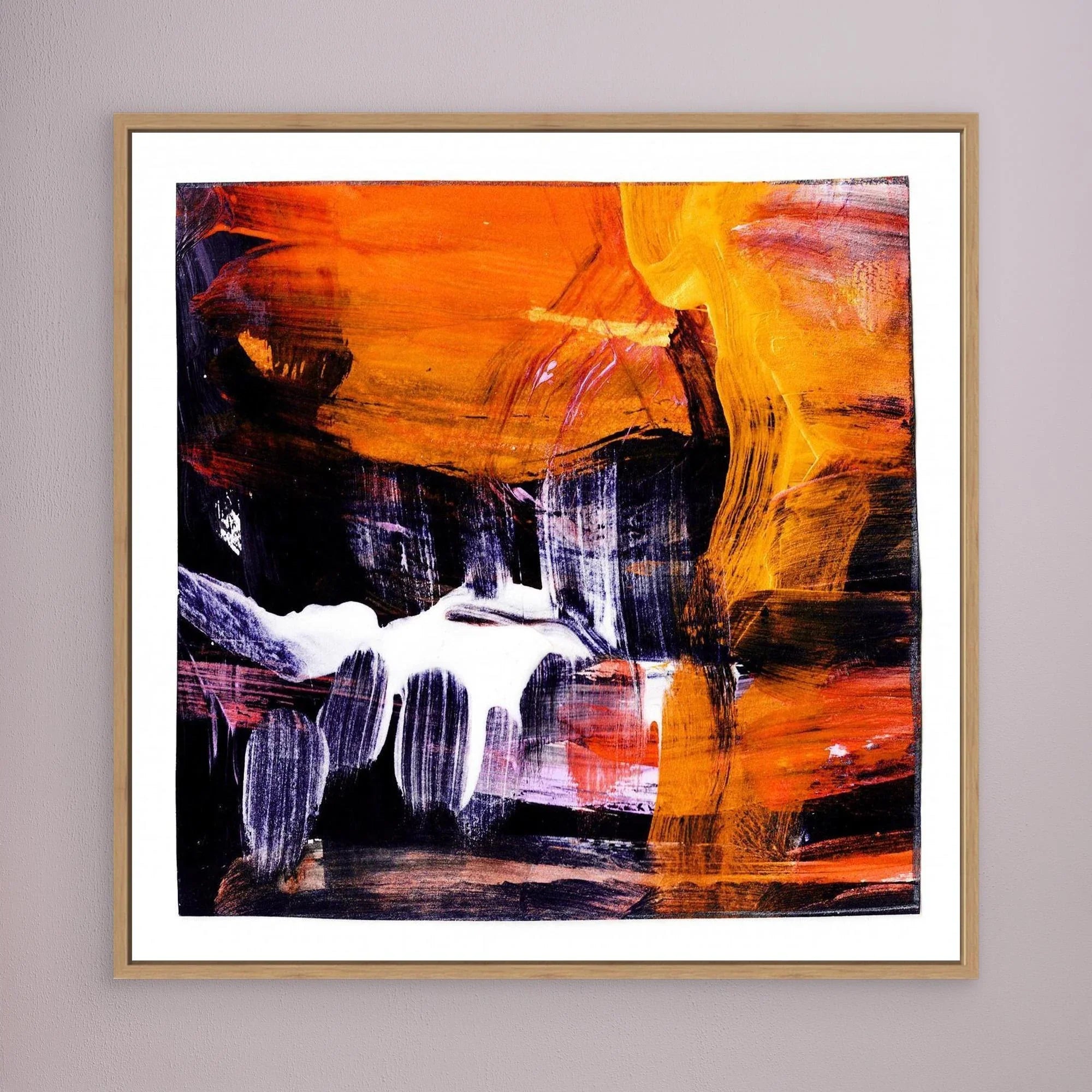 Canvas Print: Hong Kong Light Show III - Silvia Pusceddu | Contemporary Art Prints