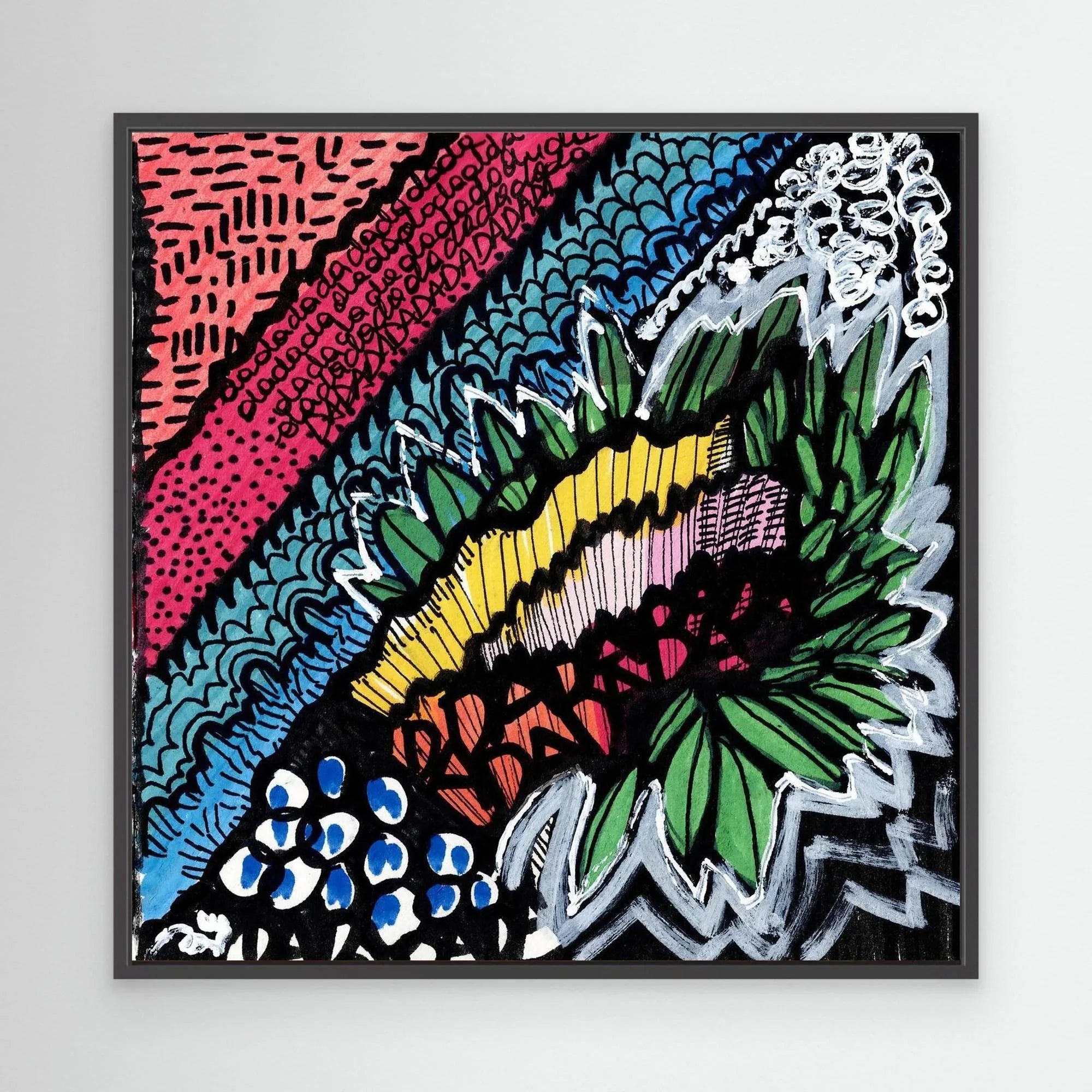 Canvas Print: Garden Dada - Silvia Pusceddu | Contemporary Art Prints