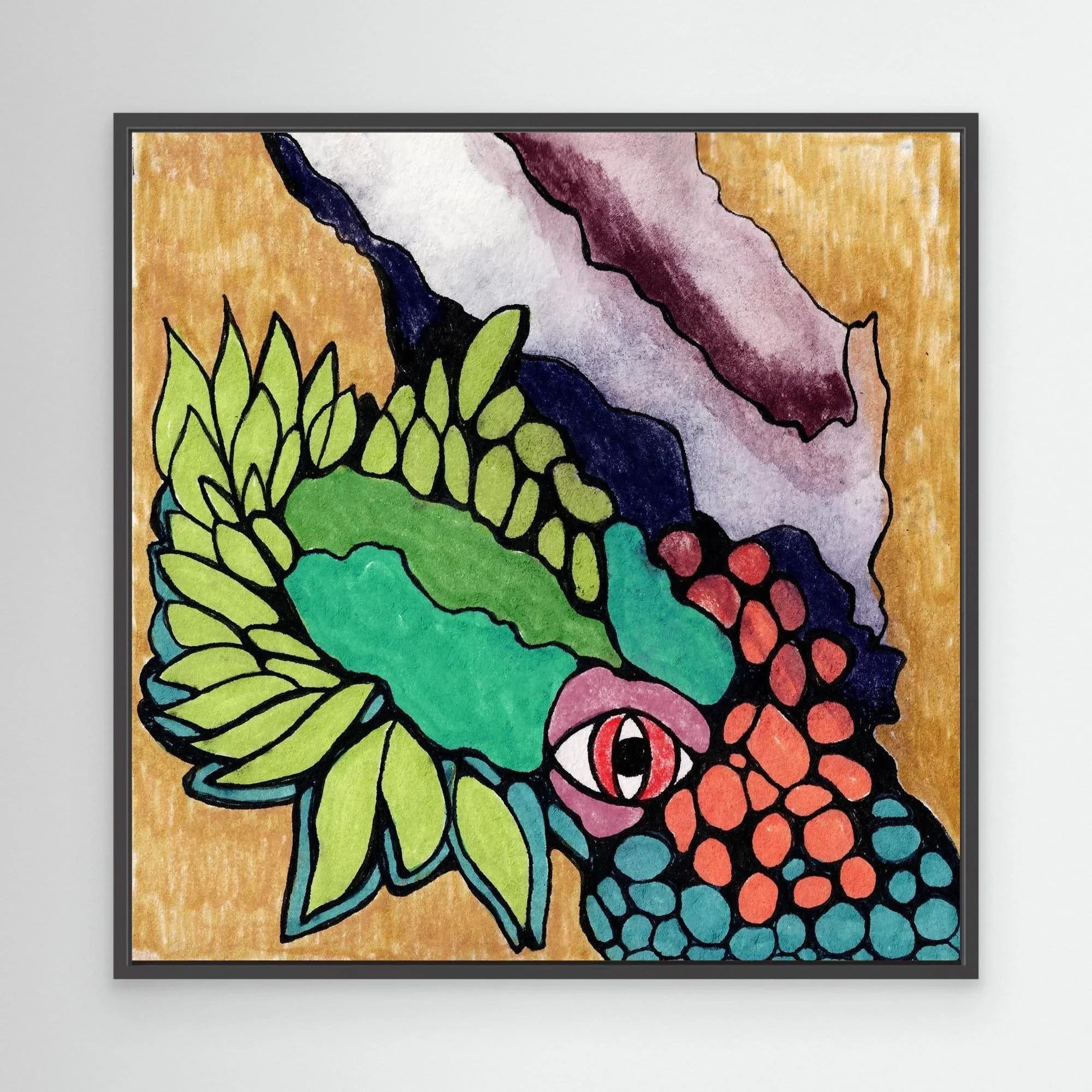 Canvas Print: Underneath - Silvia Pusceddu | Contemporary Art Prints