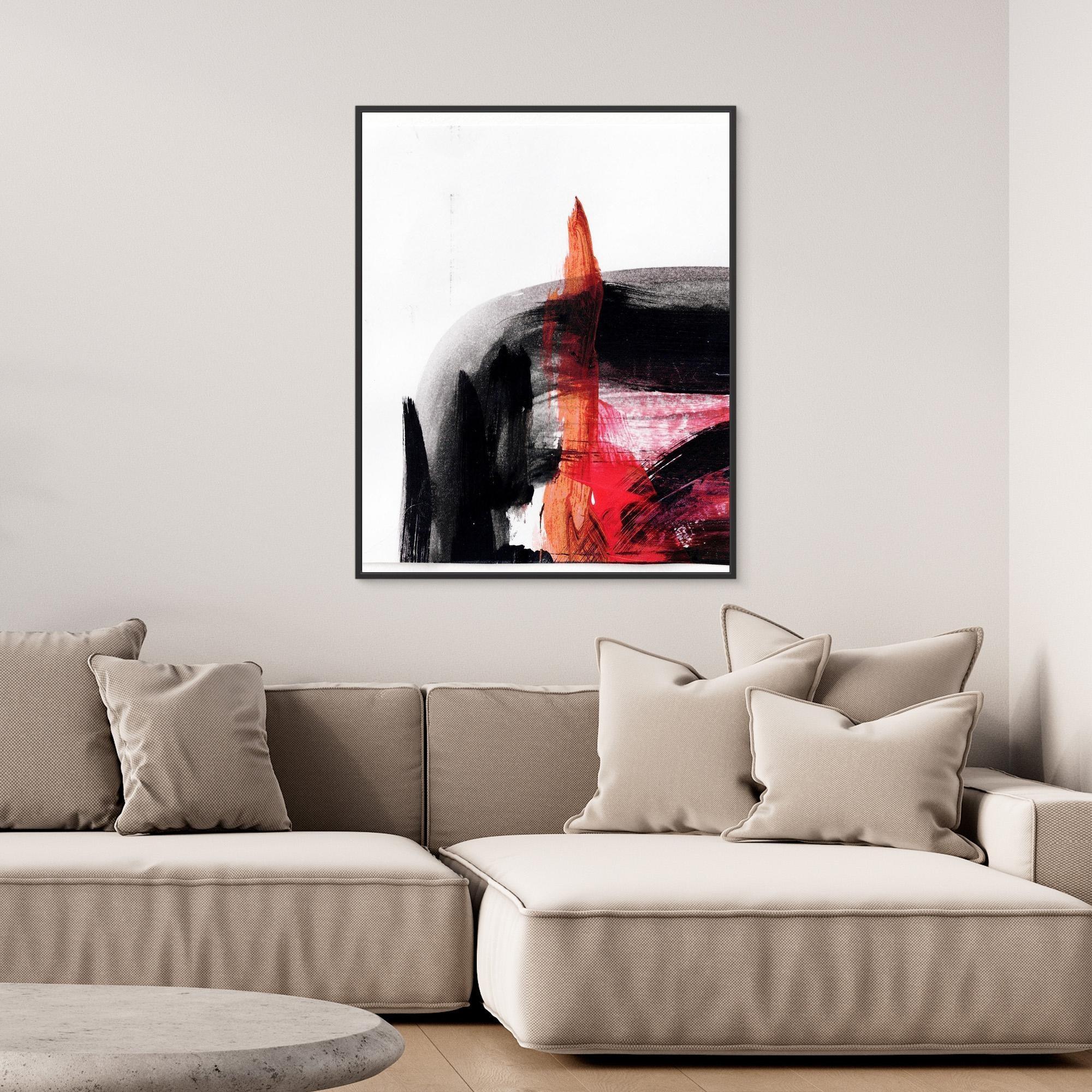 Canvas Print: Hong Kong Light Show I - Silvia Pusceddu | Contemporary Art Prints