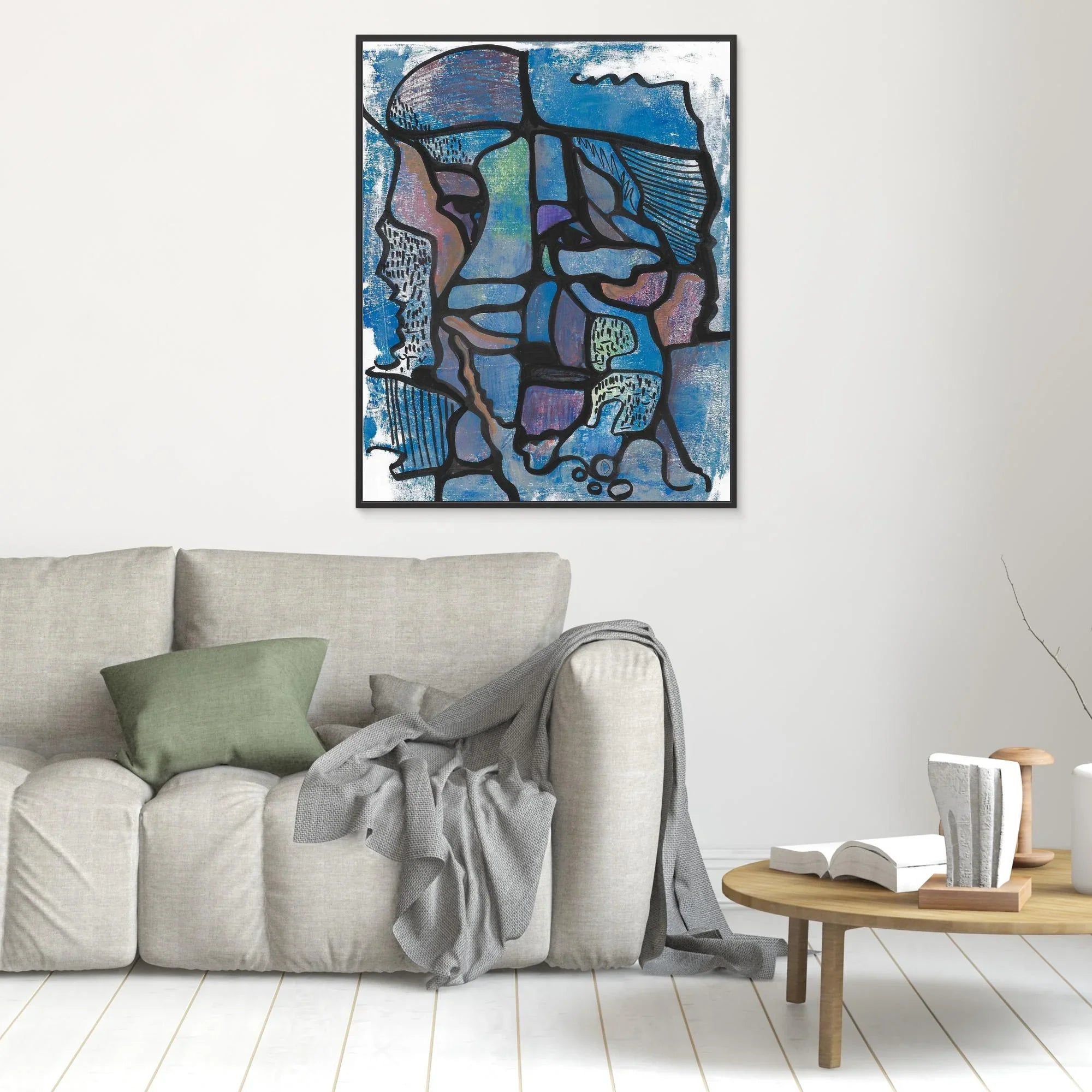 Canvas Print: Brine - Silvia Pusceddu | Contemporary Art Prints