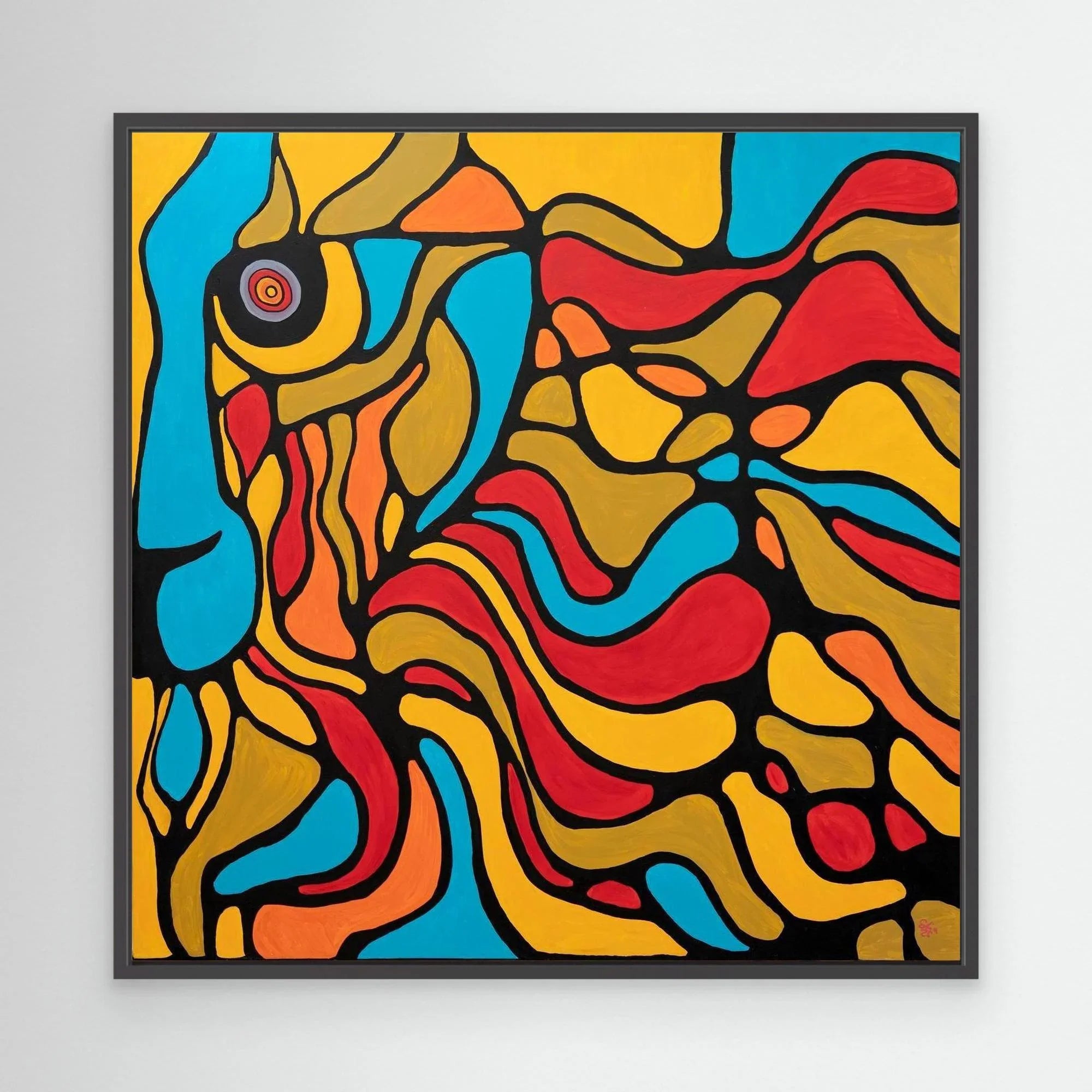 Canvas Print: King - Silvia Pusceddu | Contemporary Art Prints