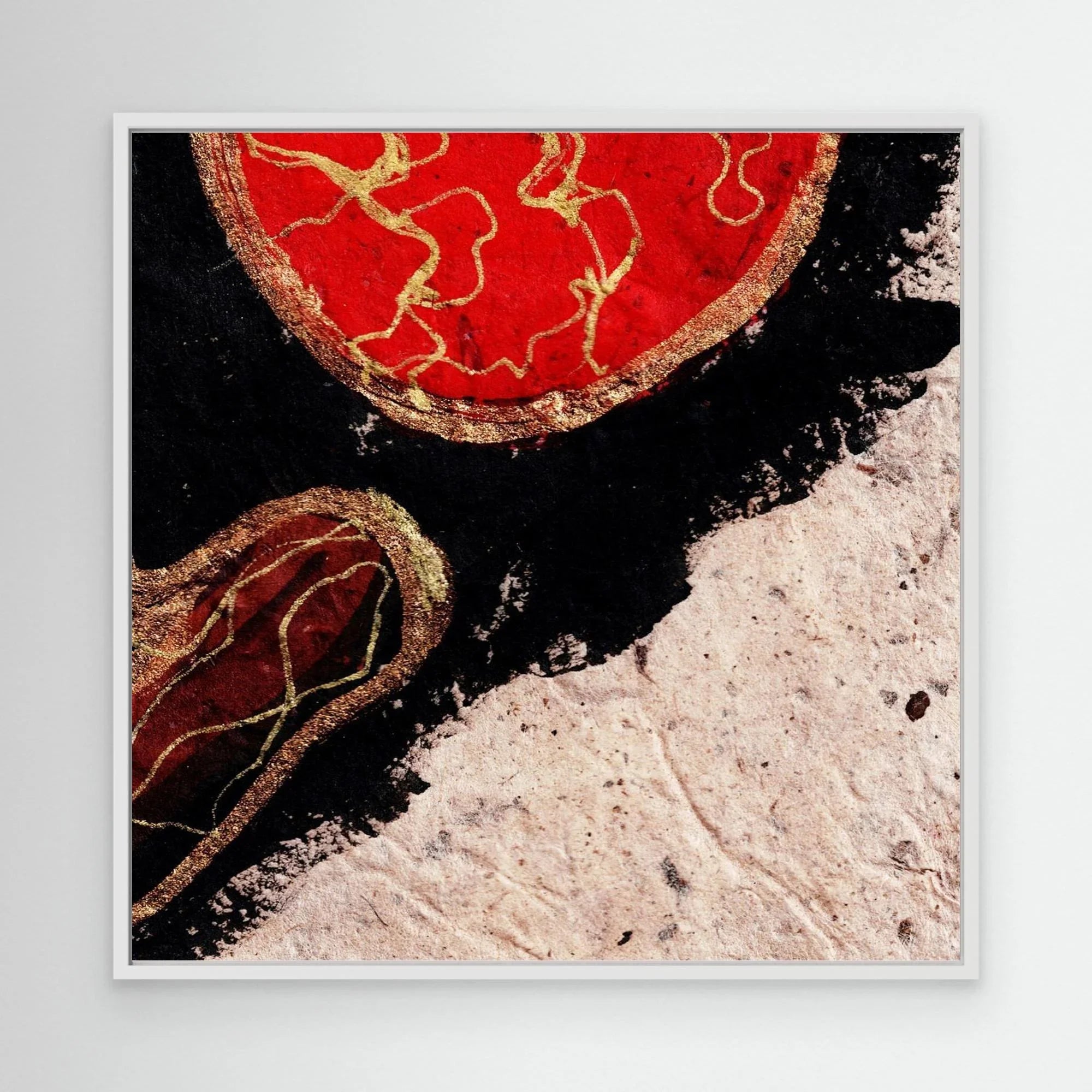 Canvas Print: Etheral Tide - Silvia Pusceddu | Contemporary Art Prints