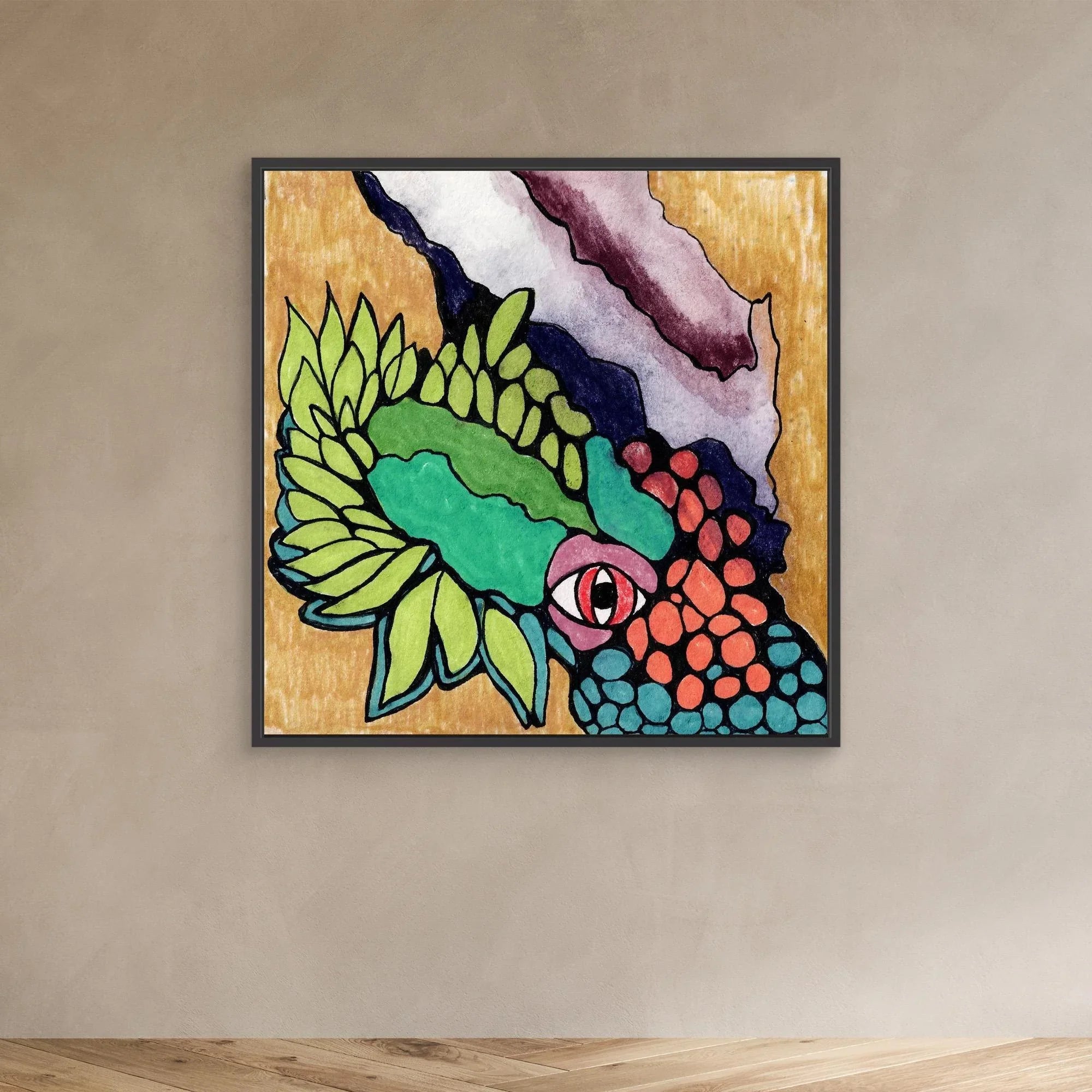 Canvas Print: Underneath - Silvia Pusceddu | Contemporary Art Prints