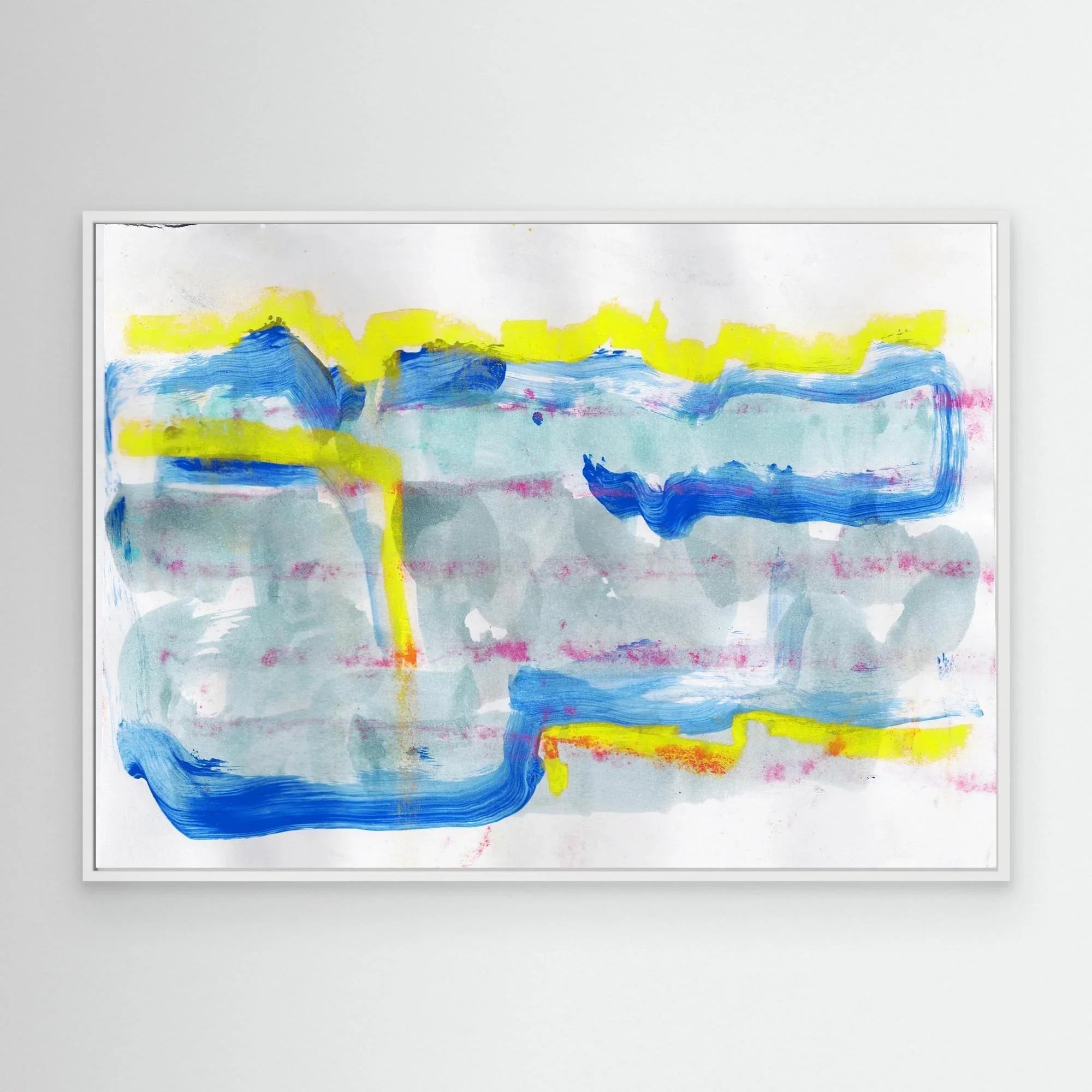 Canvas Print: Giallo - Silvia Pusceddu | Contemporary Art Prints