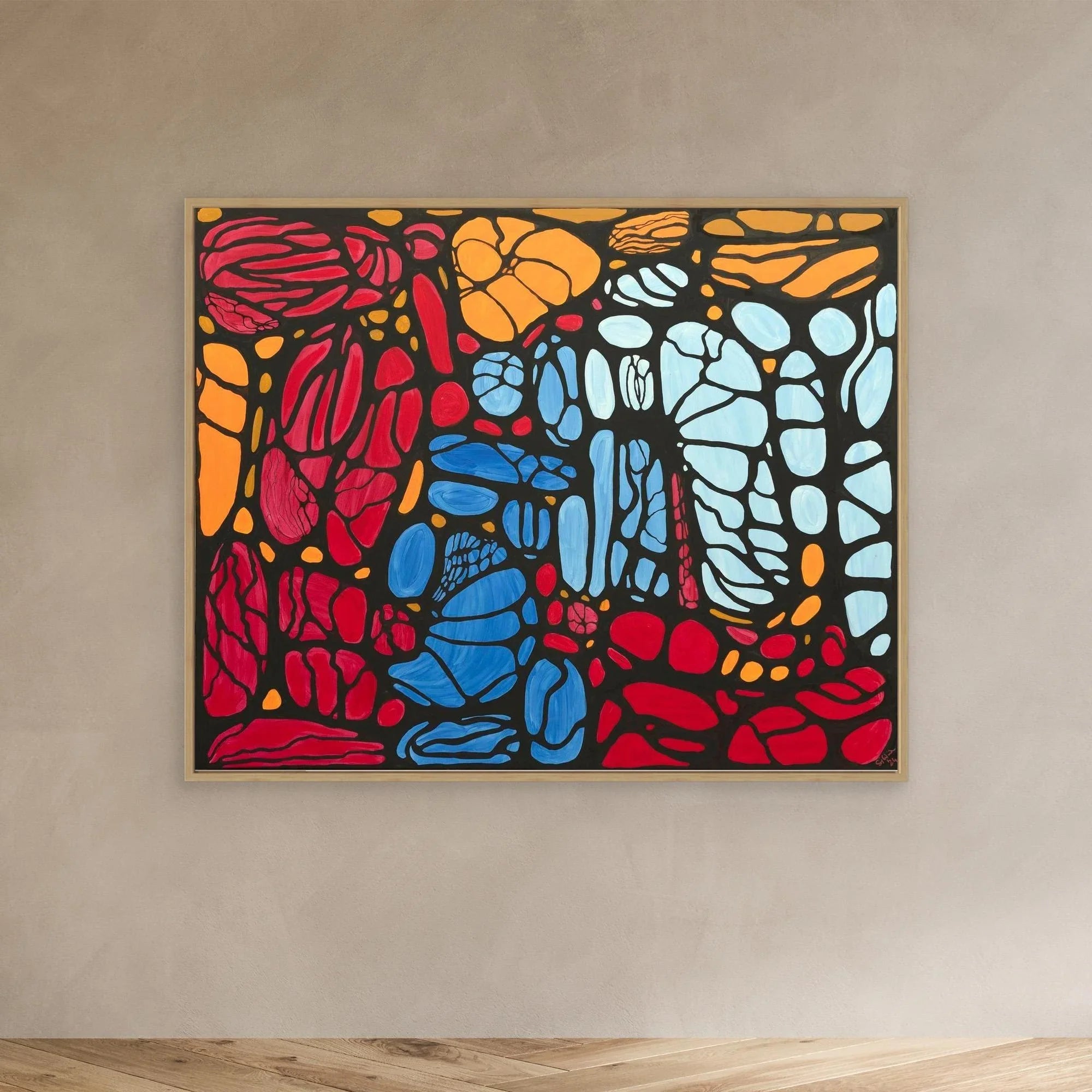 Canvas Print: Fragments - Silvia Pusceddu | Contemporary Art Prints