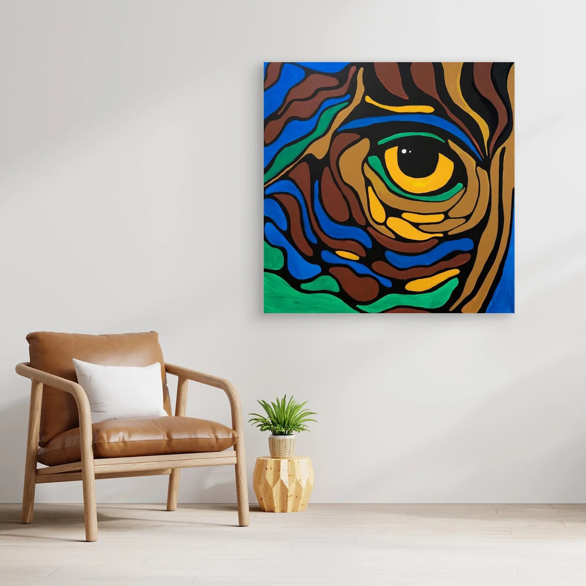 Canvas Print: Vision | Winner of The Dubai Muse Contest 2025 - Silvia Pusceddu | Contemporary Art Prints