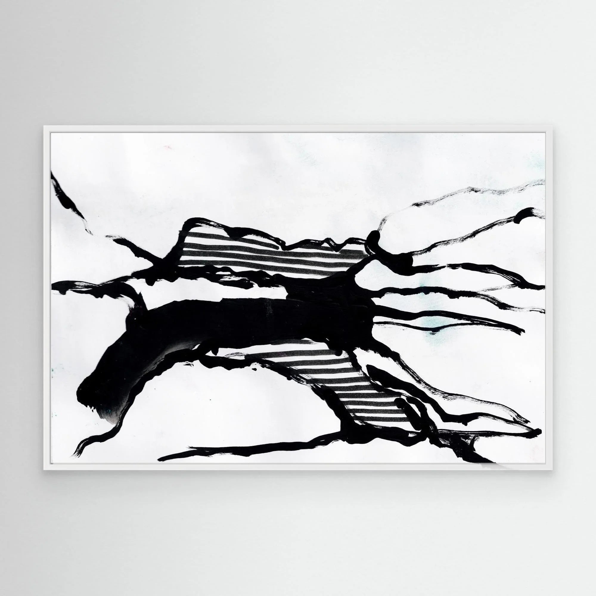 Canvas Print: Impact - Silvia Pusceddu | Contemporary Art Prints