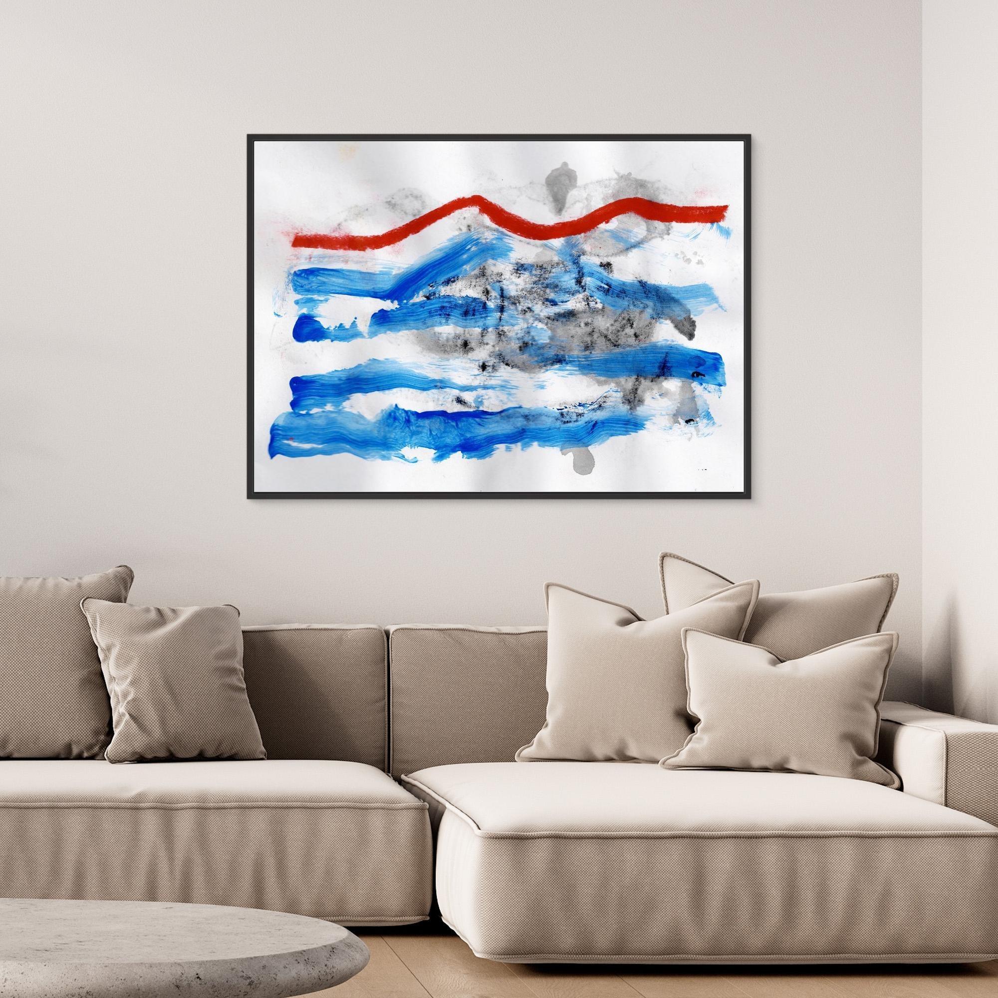 Canvas Print: Landscape - Silvia Pusceddu | Contemporary Art Prints