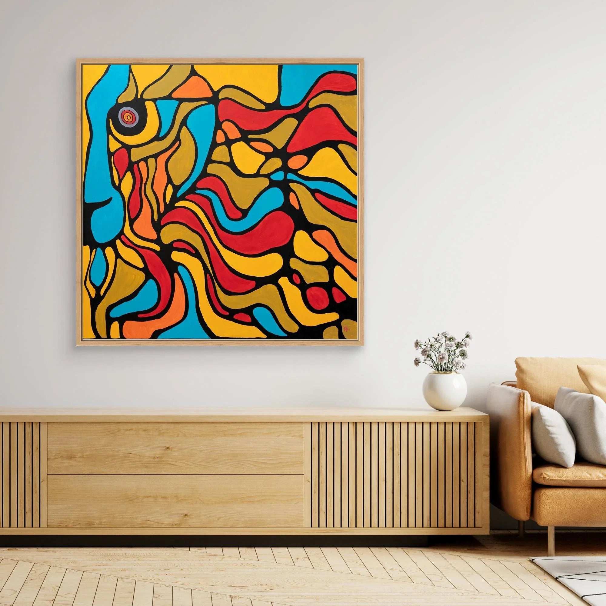 Canvas Print: King - Silvia Pusceddu | Contemporary Art Prints
