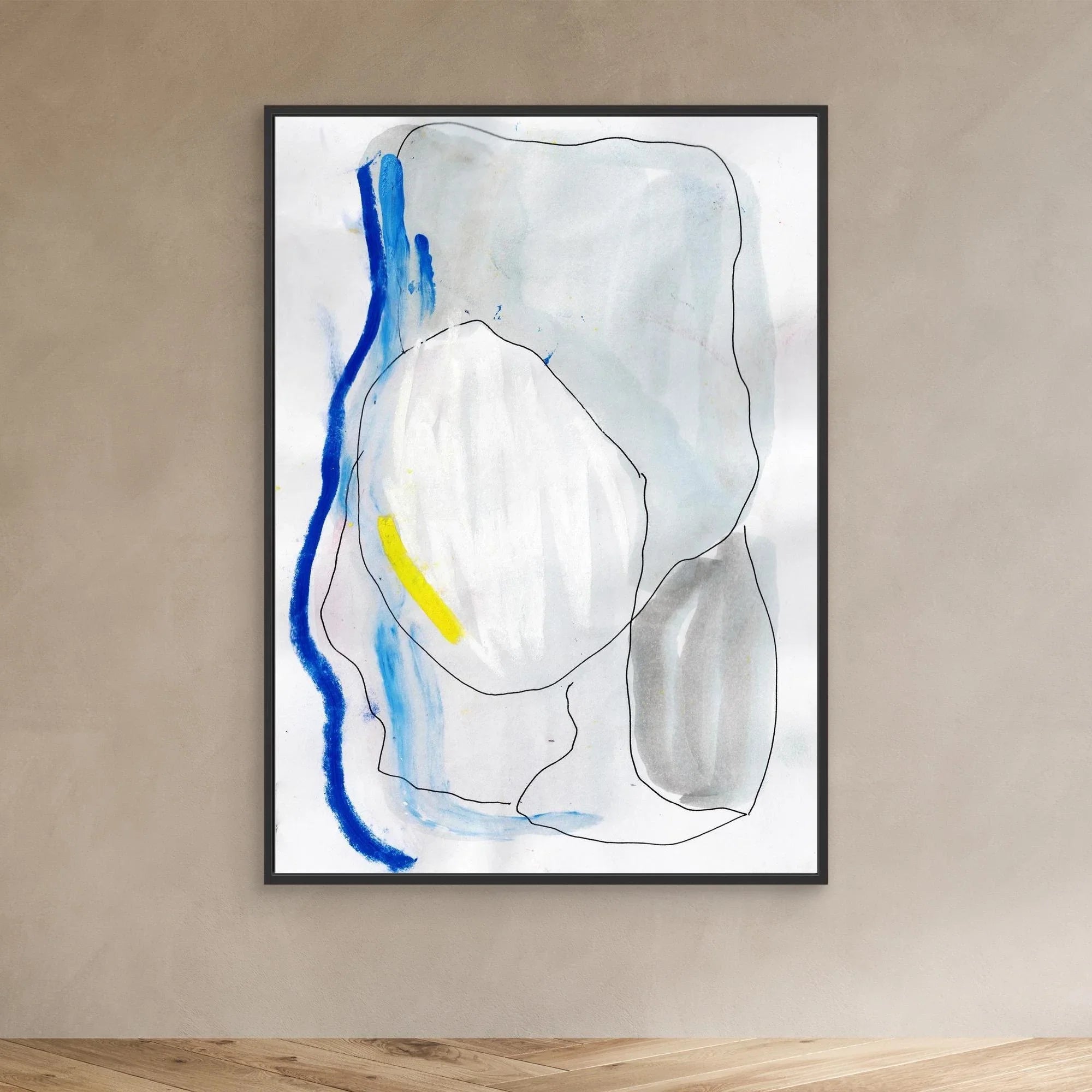 Canvas Print: Face - Silvia Pusceddu | Contemporary Art Prints