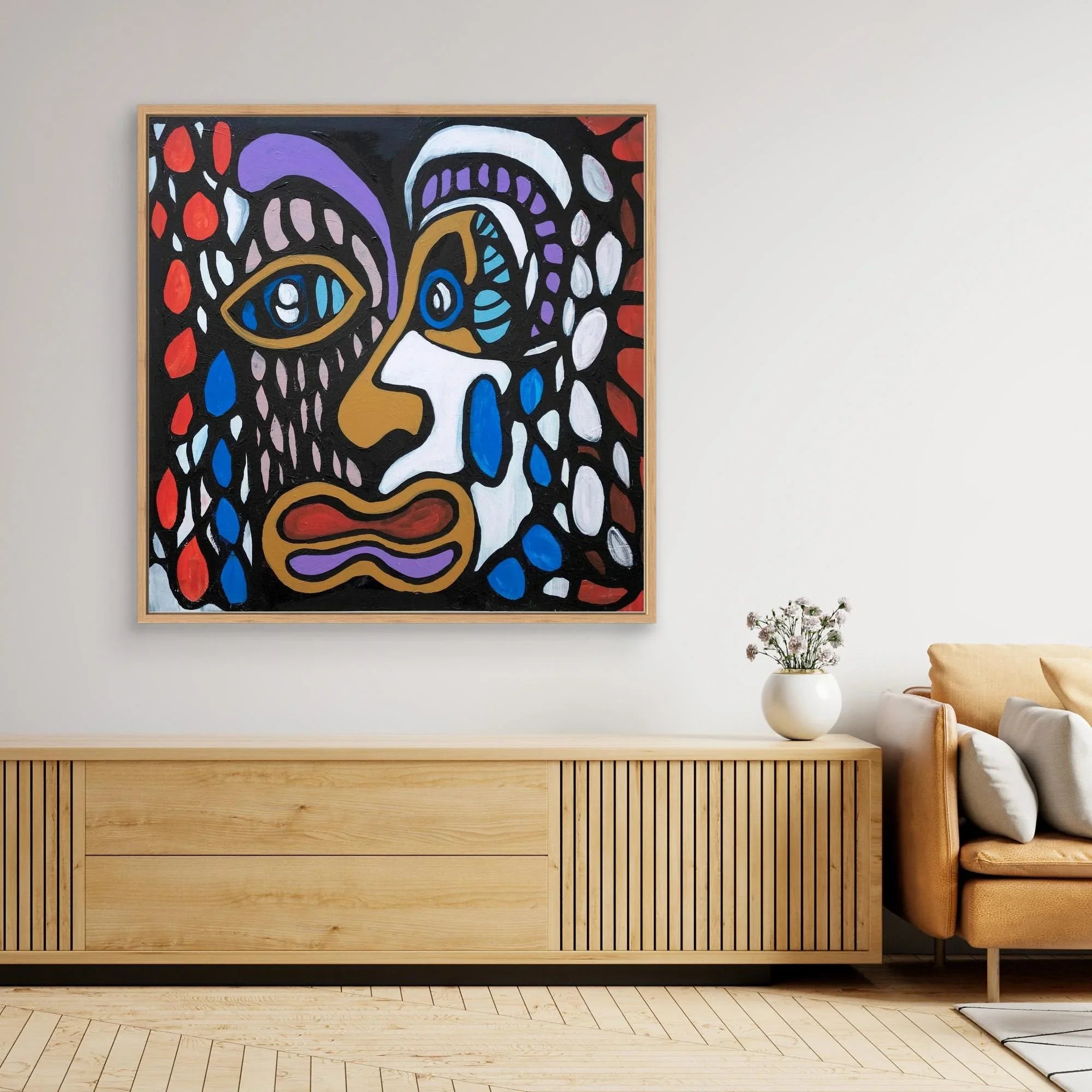 Canvas Print: Fear - Silvia Pusceddu | Contemporary Art Prints