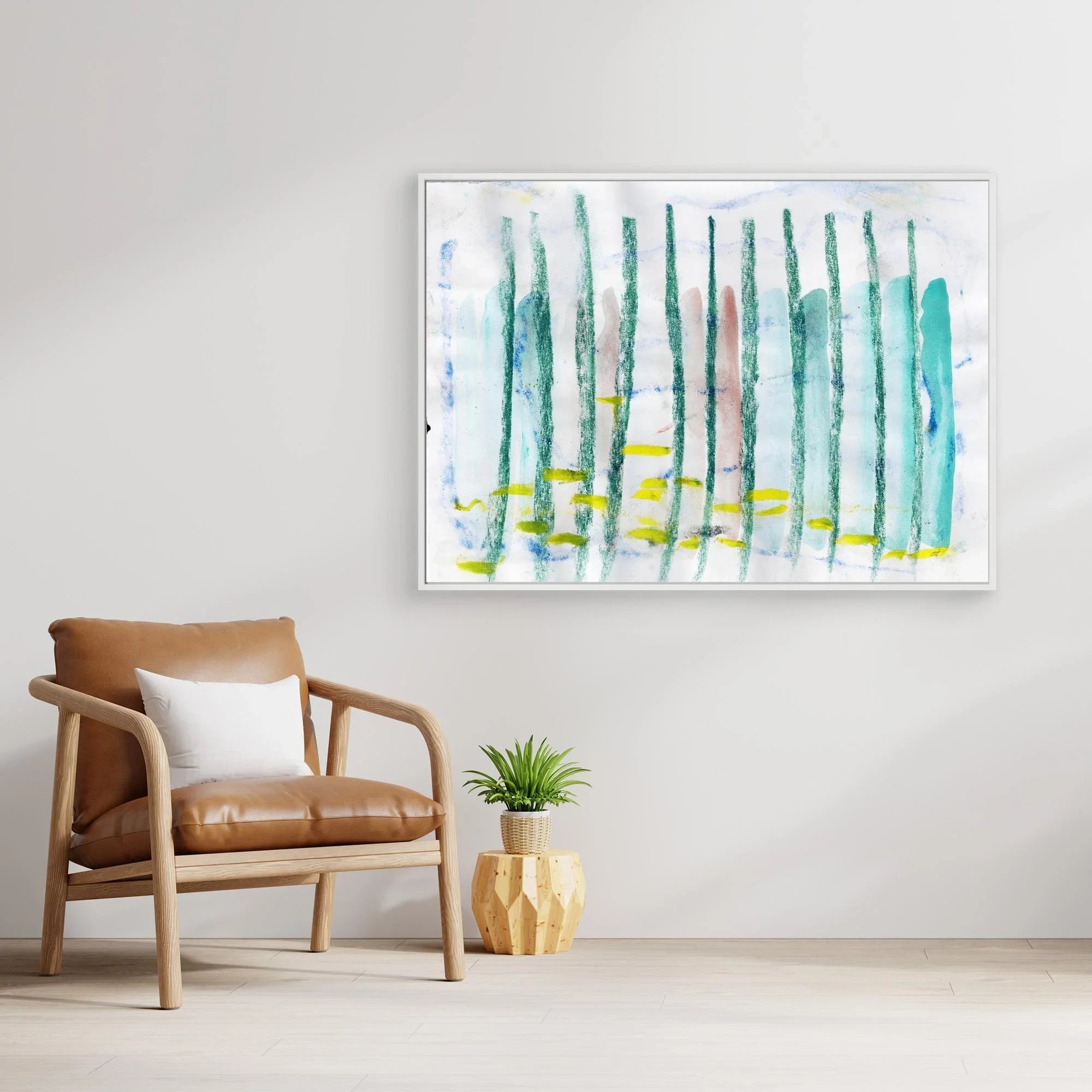 Canvas Print: Fieno - Silvia Pusceddu | Contemporary Art Prints