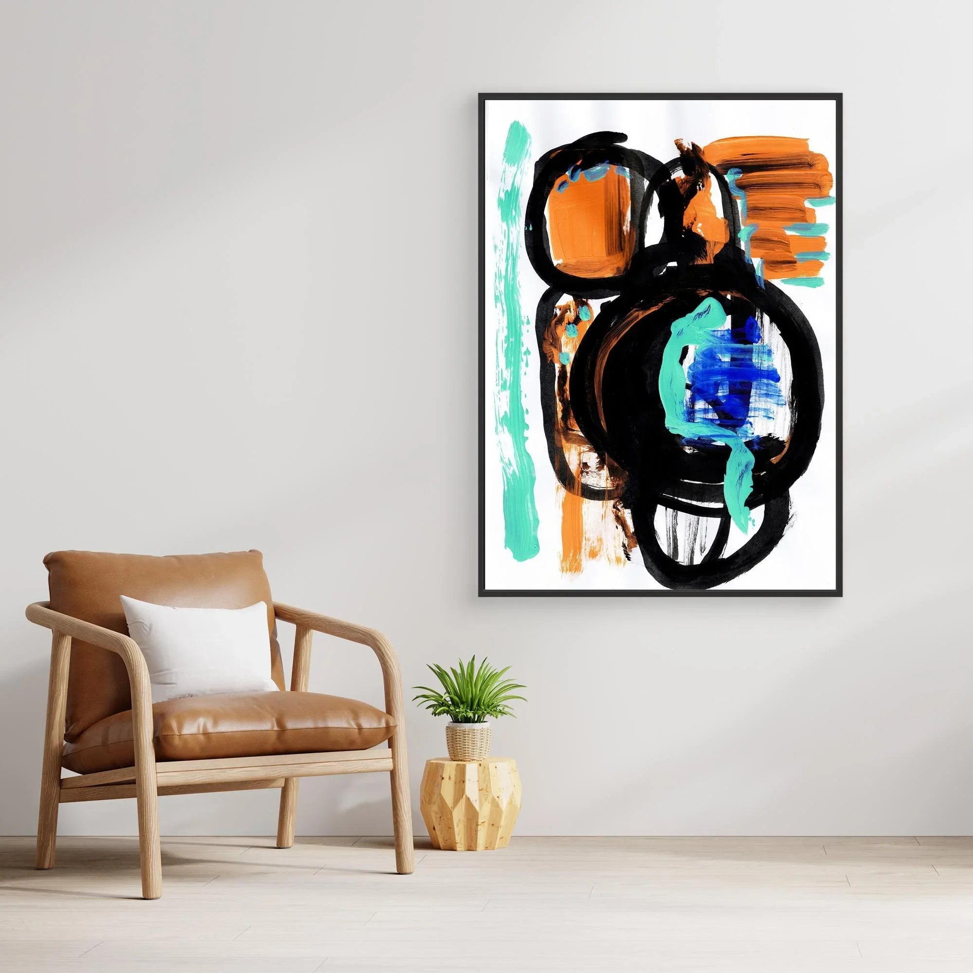 Canvas Print: Reflection - Silvia Pusceddu | Contemporary Art Prints